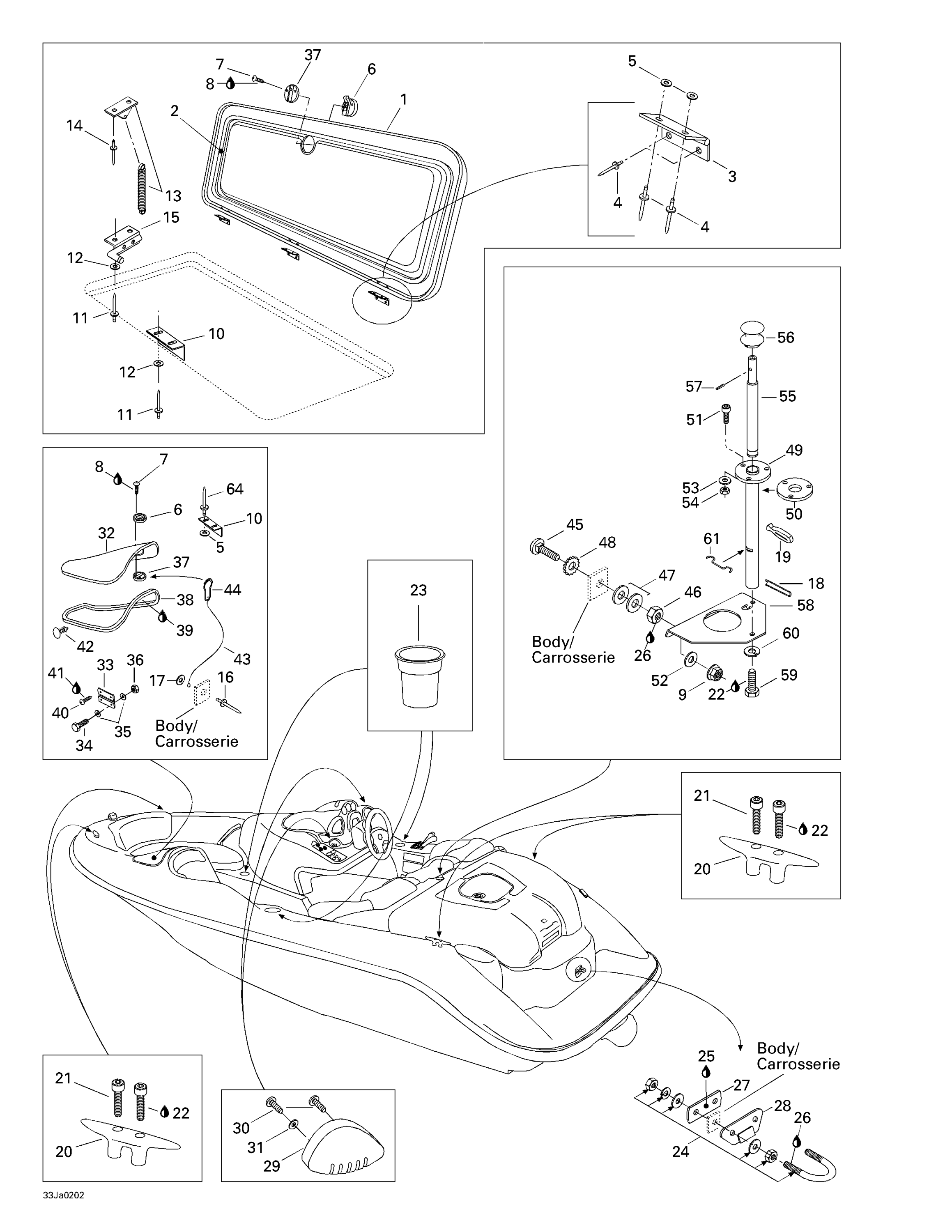 Central Cover And Accessories