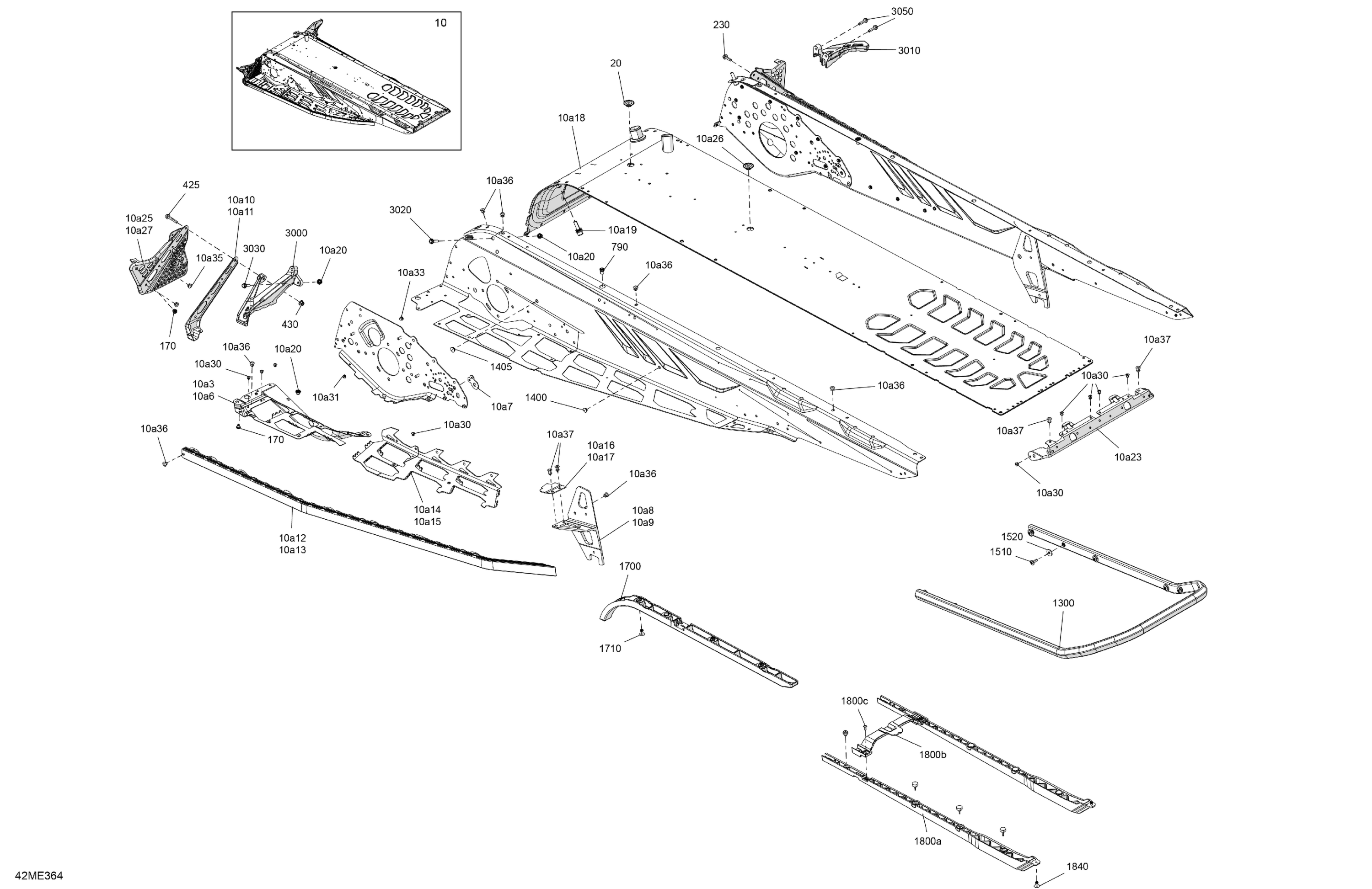 Схема узла: Frame - System - Rear Section