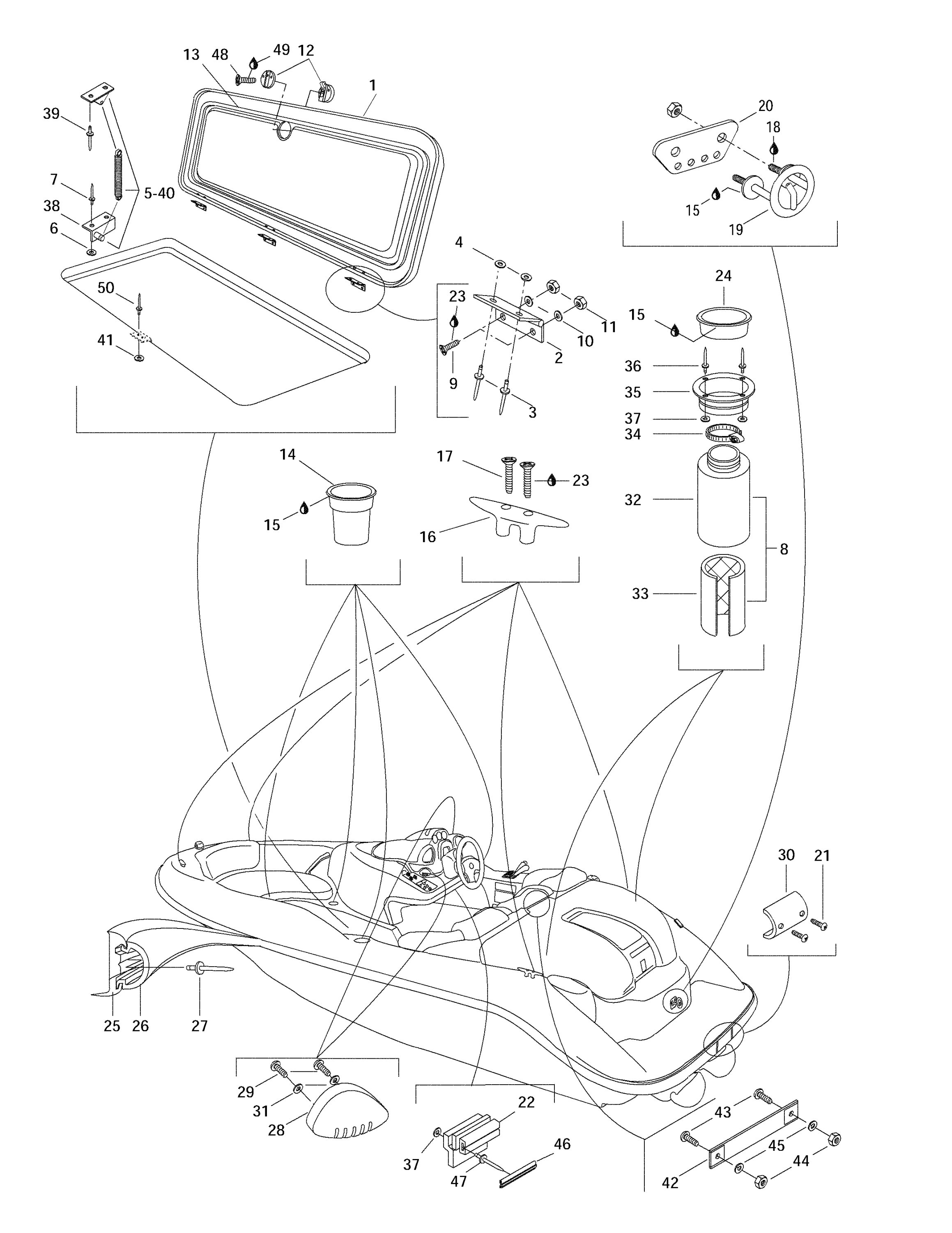 Central Cover And Accessories