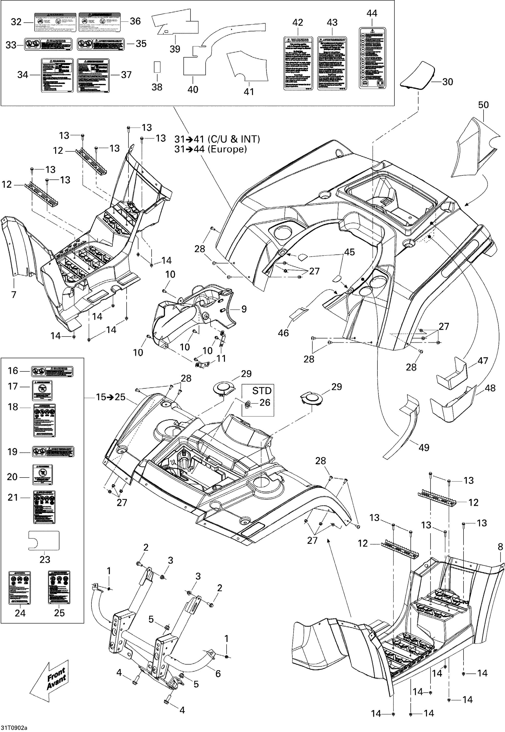 Схема узла: Body And Accessories 1
