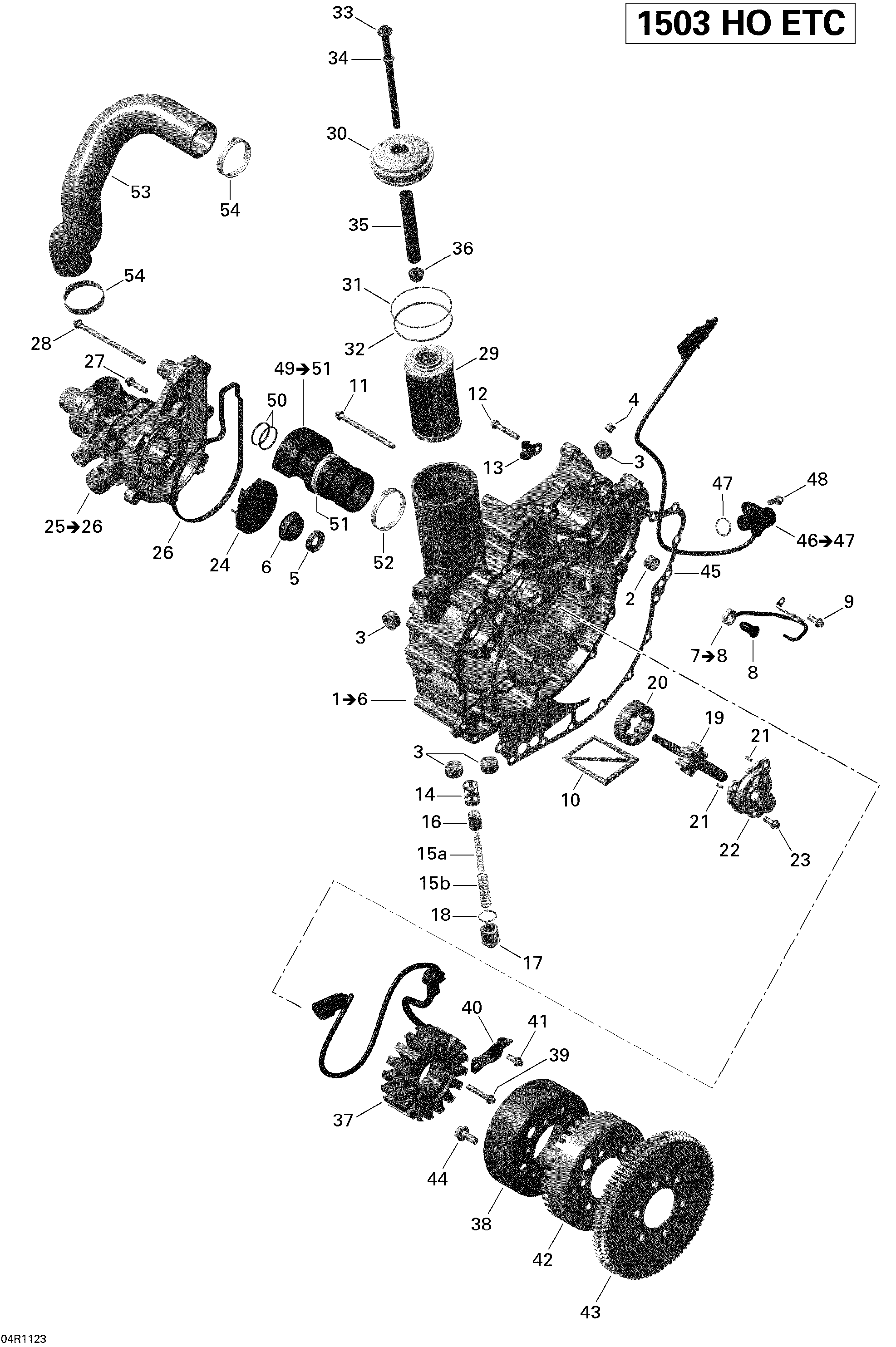 PTO Cover And Magneto