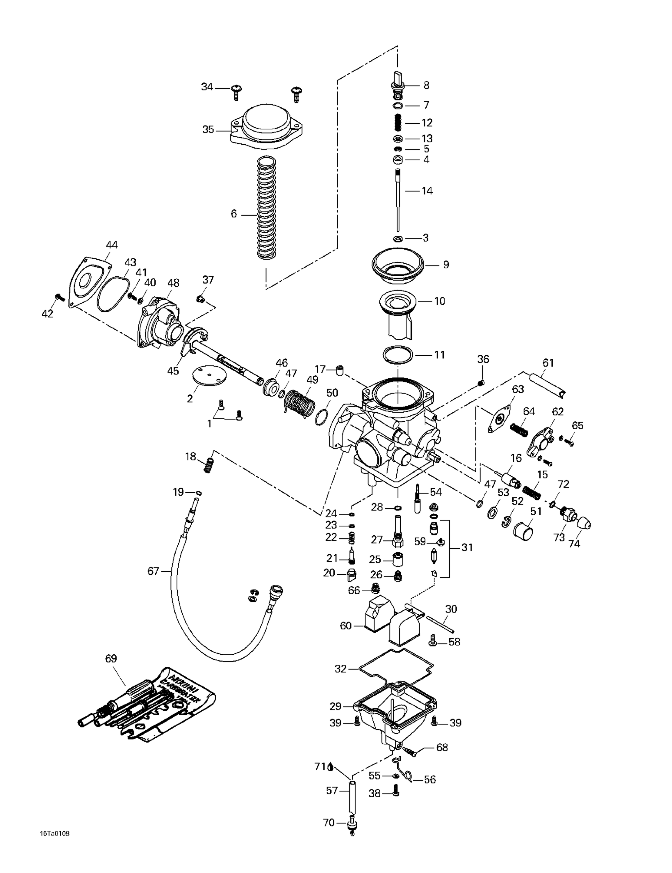 Схема узла: Carburetor