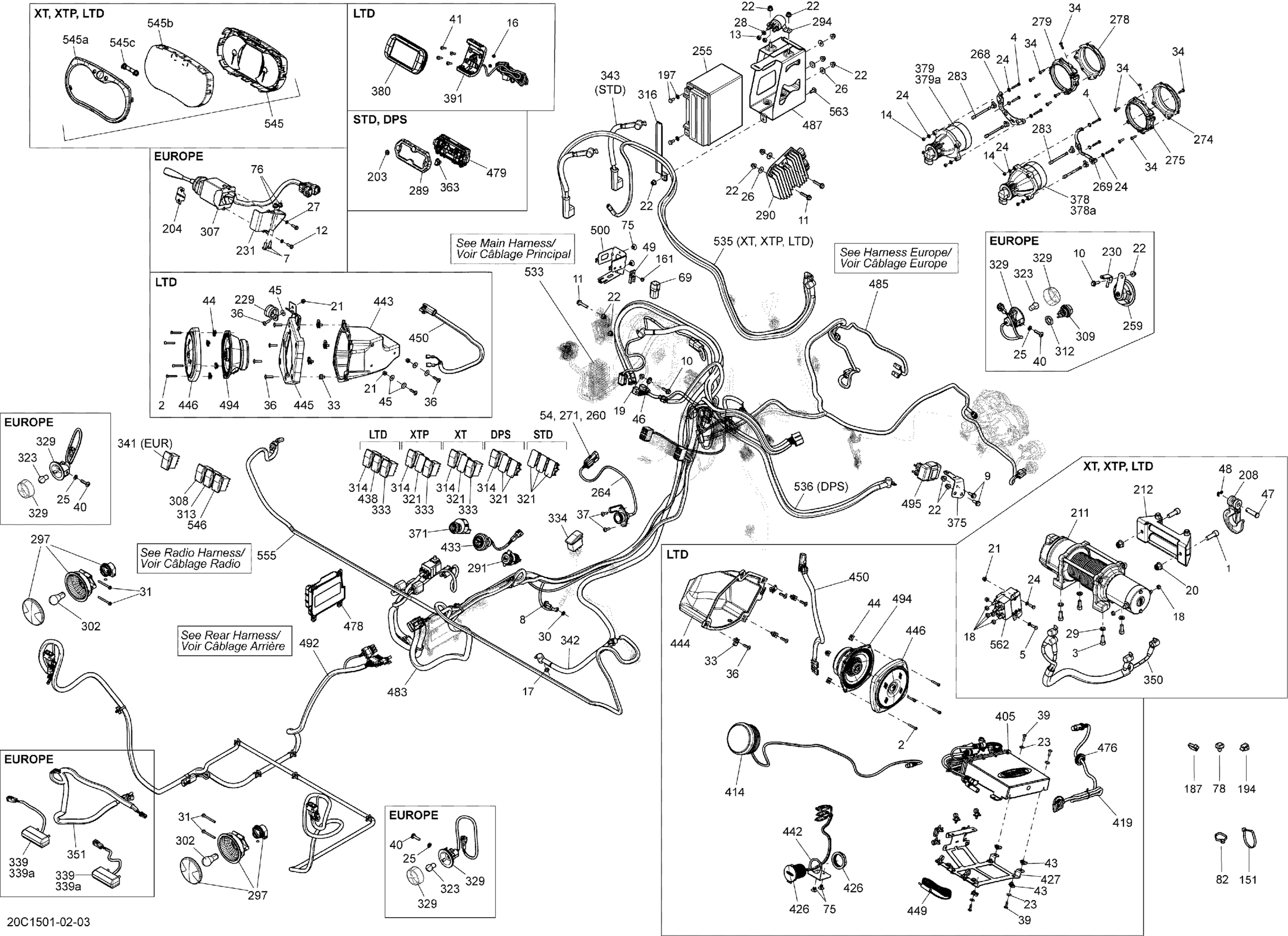 Схема узла: Electrical System _20C1501