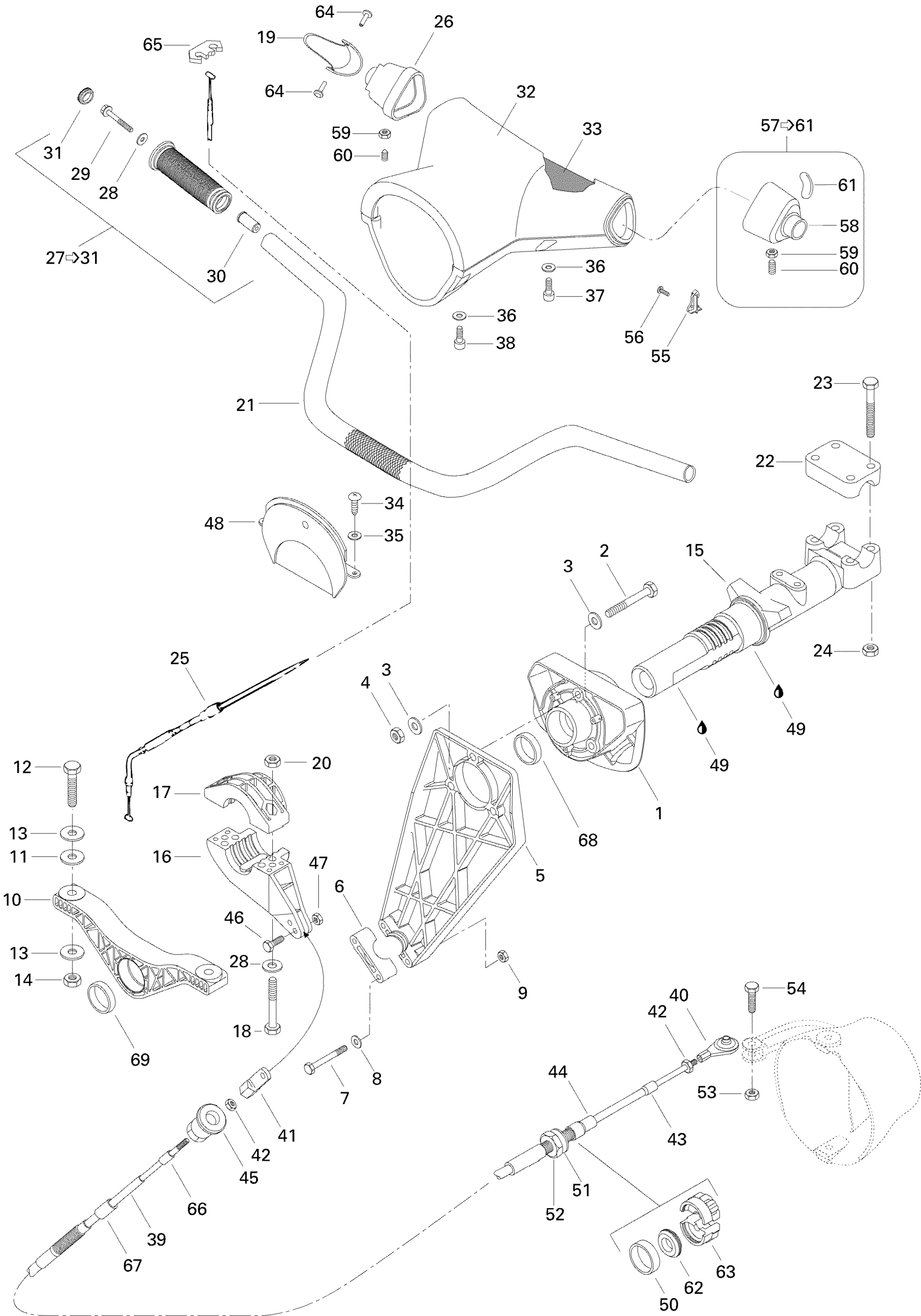 Схема узла: Steering System