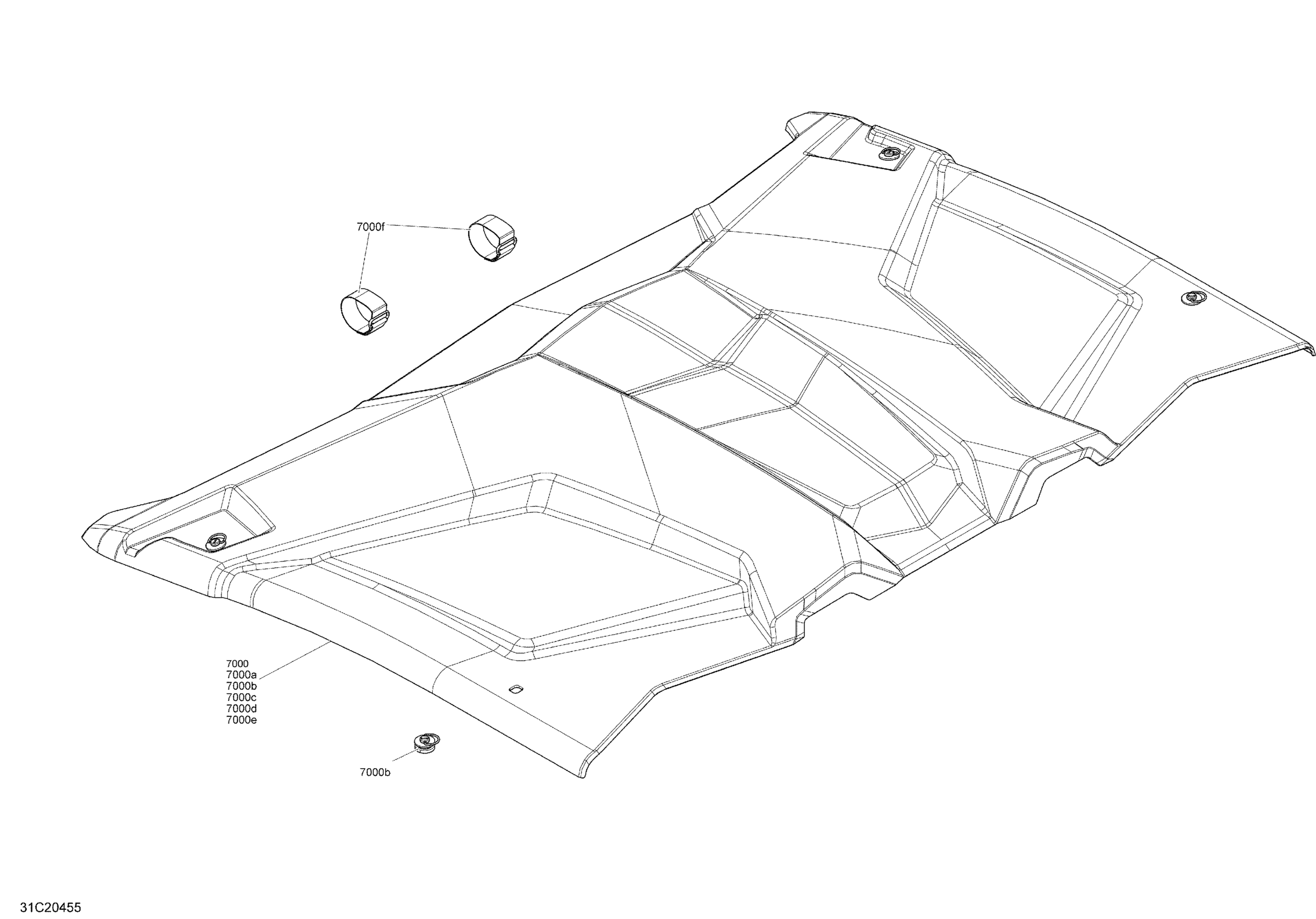 Body - Roof - XRS
