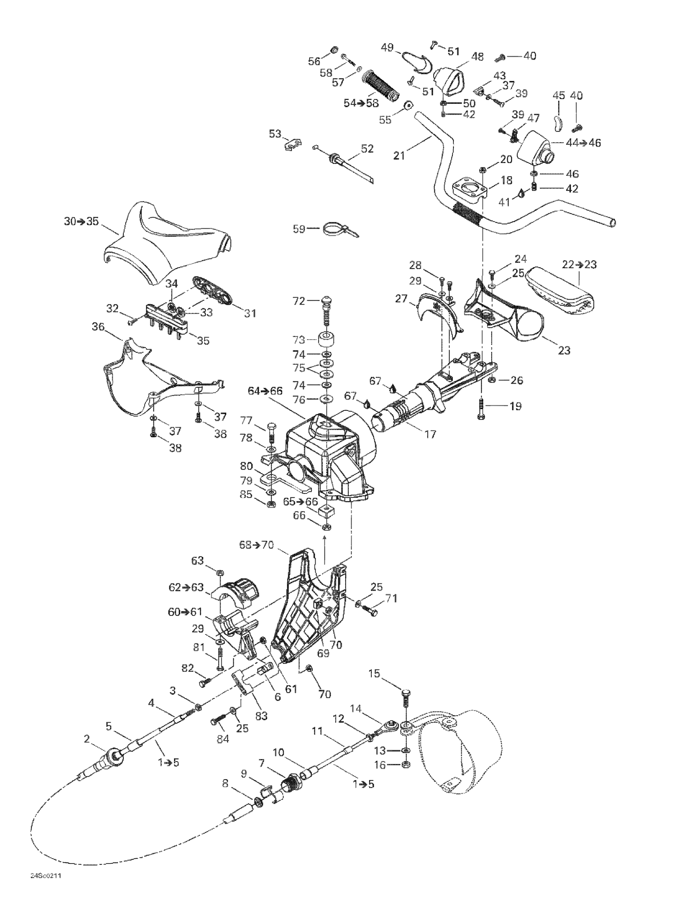Схема узла: Steering System
