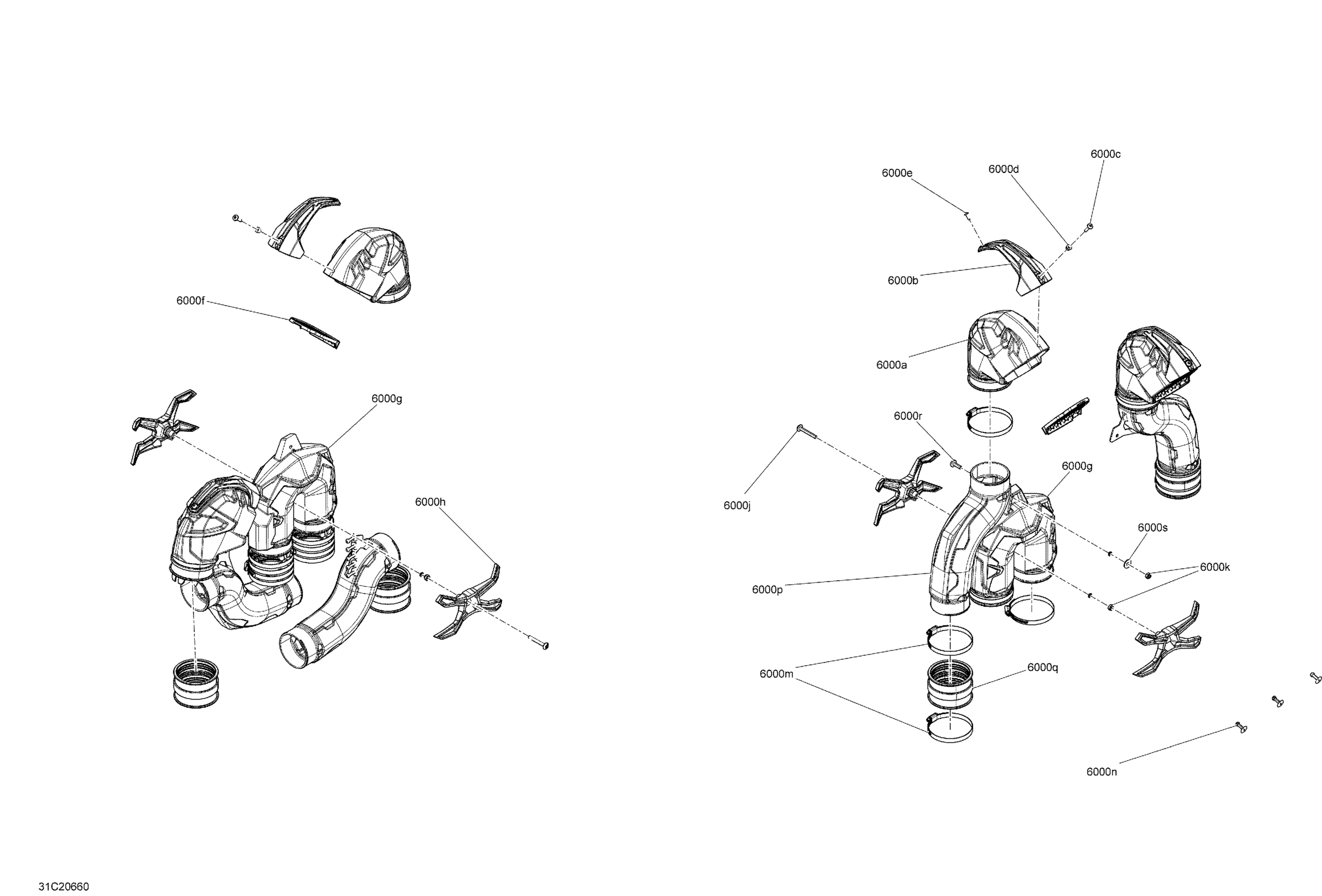 Схема узла: Body - Air Intake - XMR
