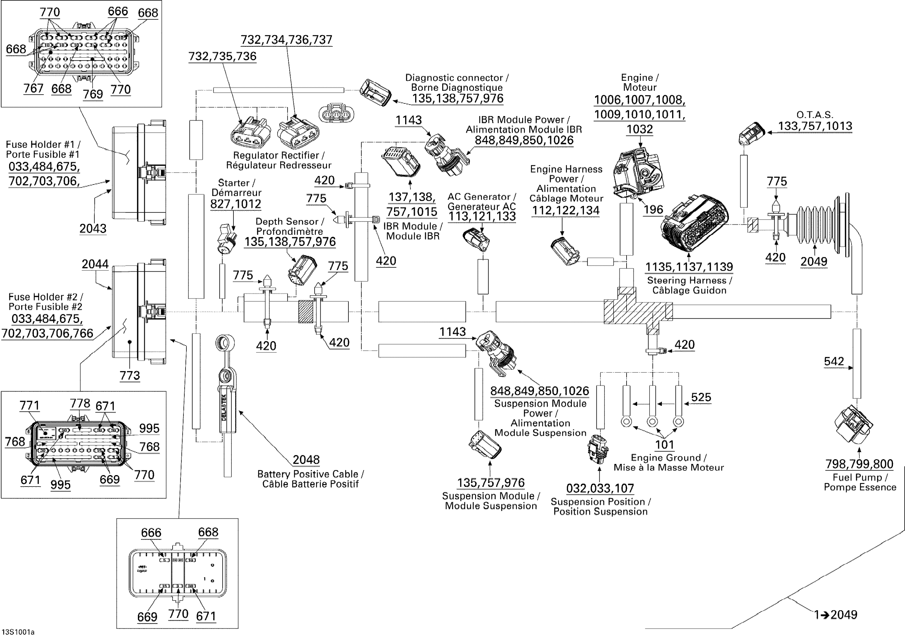 Схема узла: Electrical Harness 1, Main