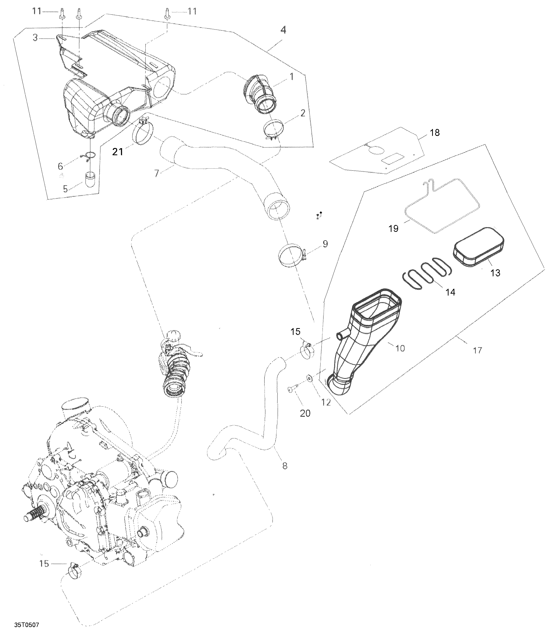 Air Intake Silencer