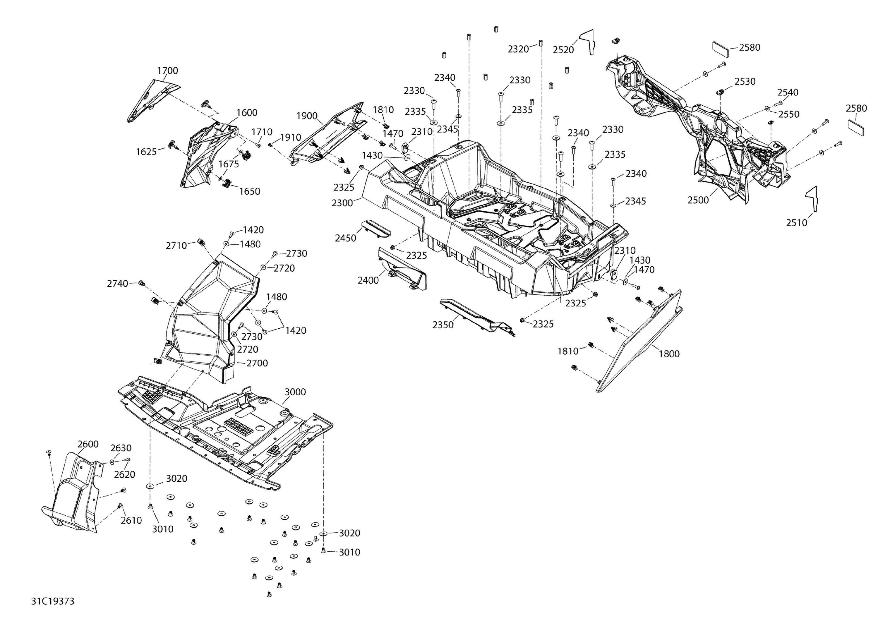 Body - 1000 - Rear Section