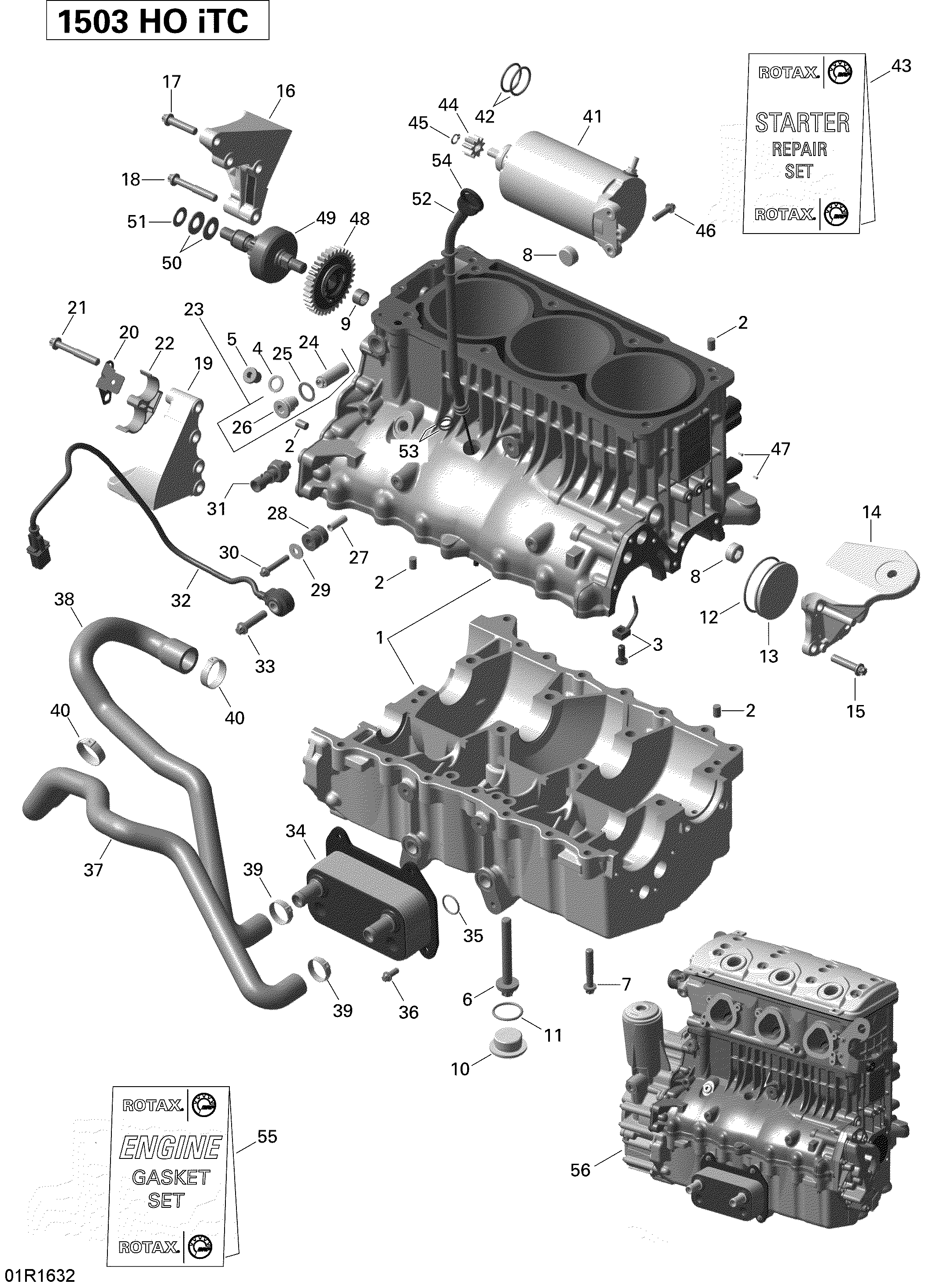 Схема узла: Engine Block - 260