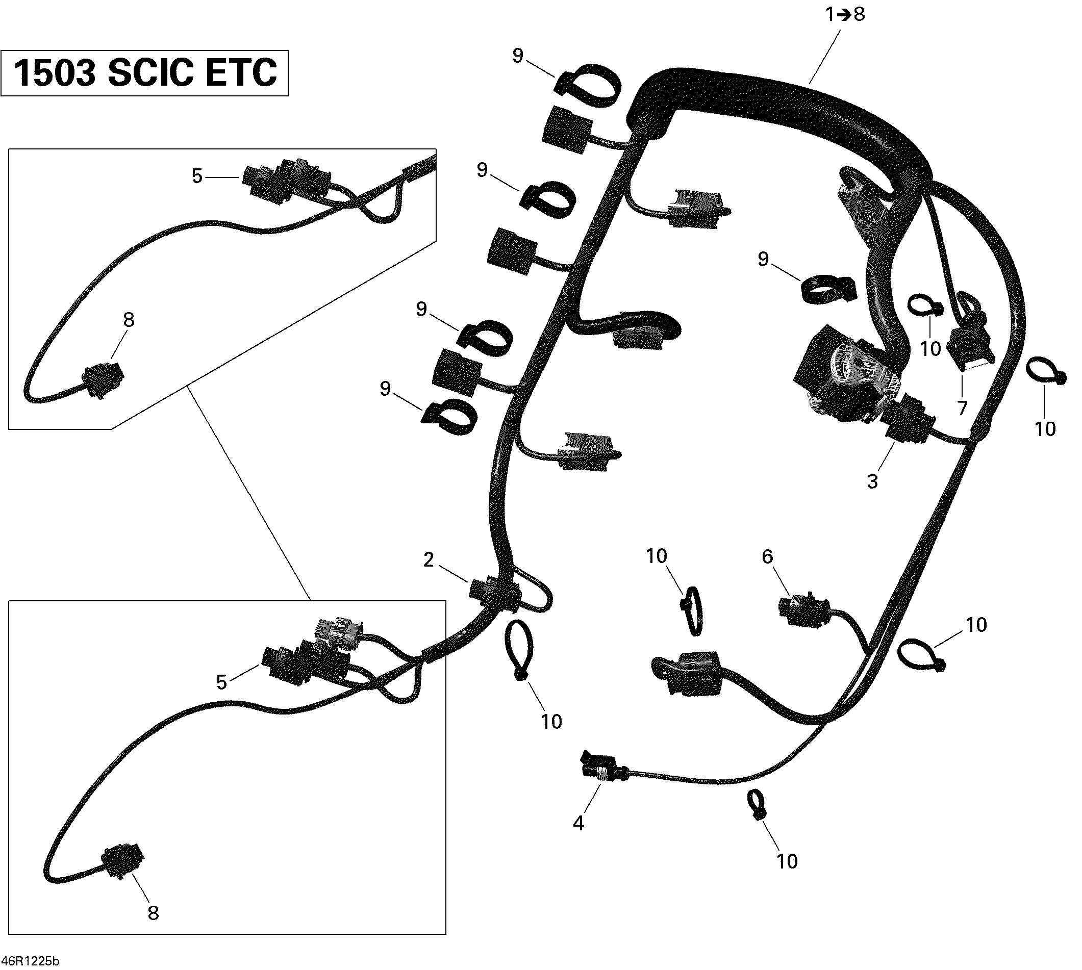 Engine Harness 3_180 Challenger