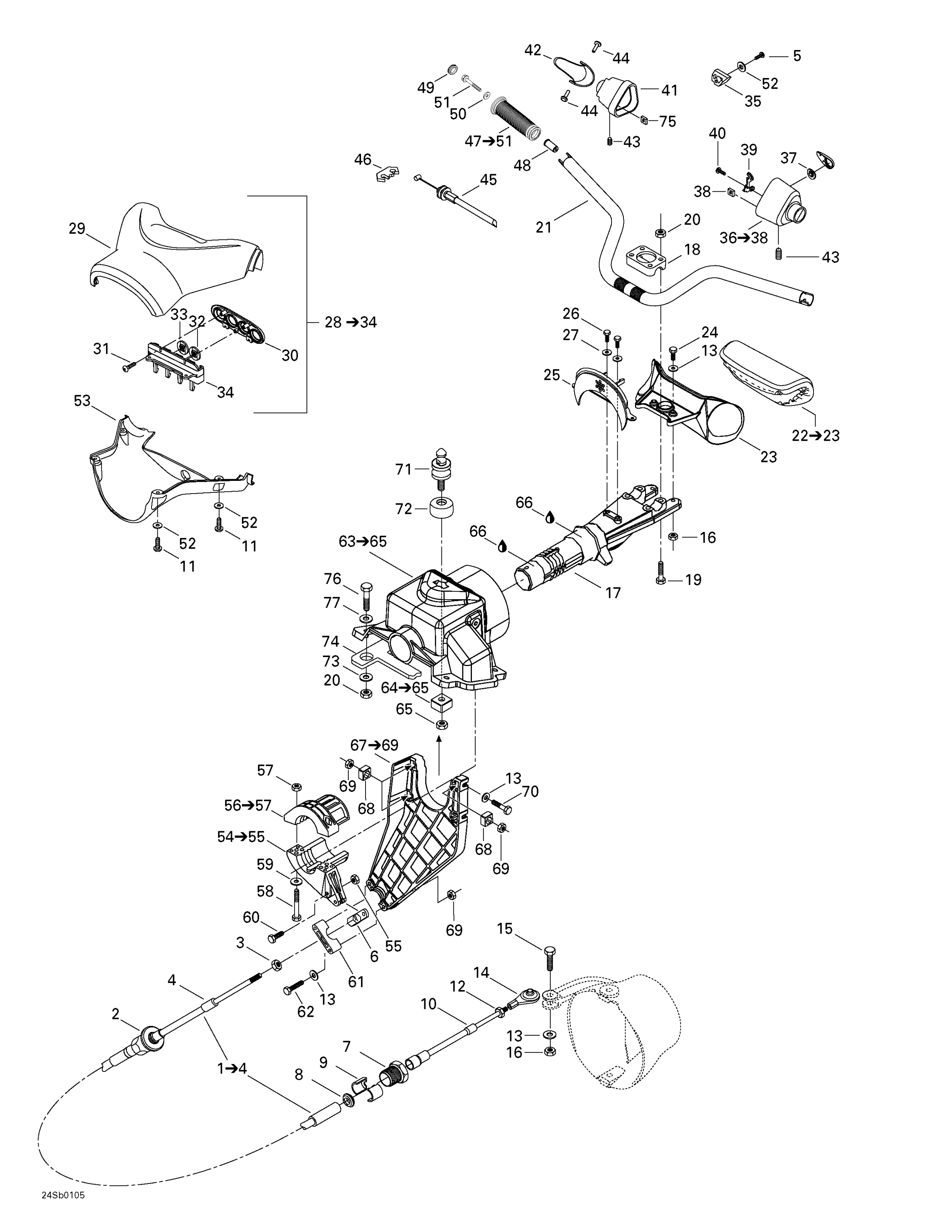 Схема узла: Steering System
