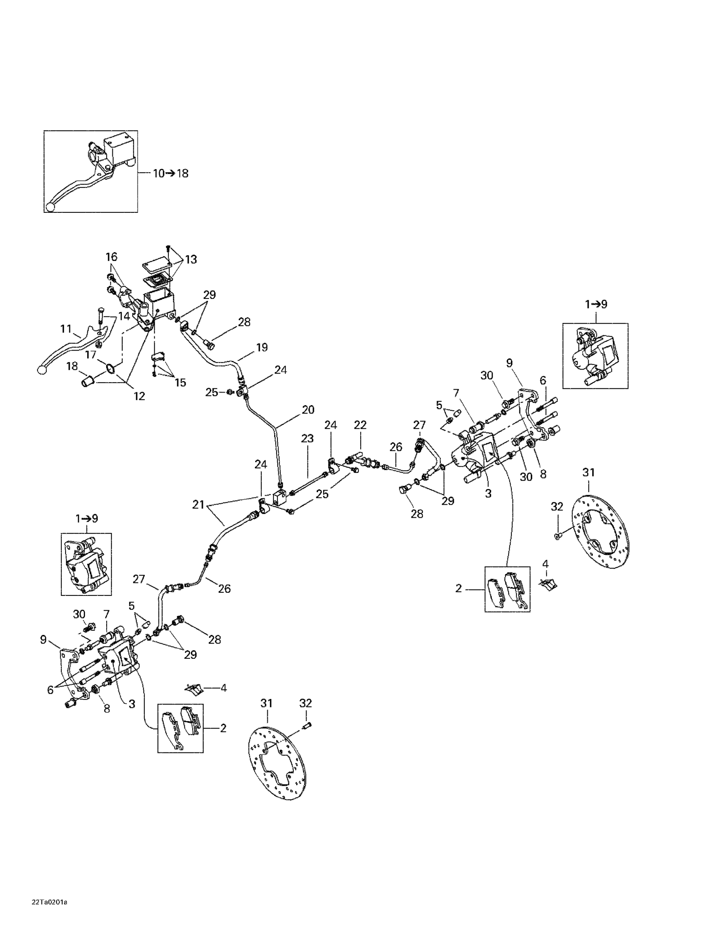 Hydraulic Front Brake