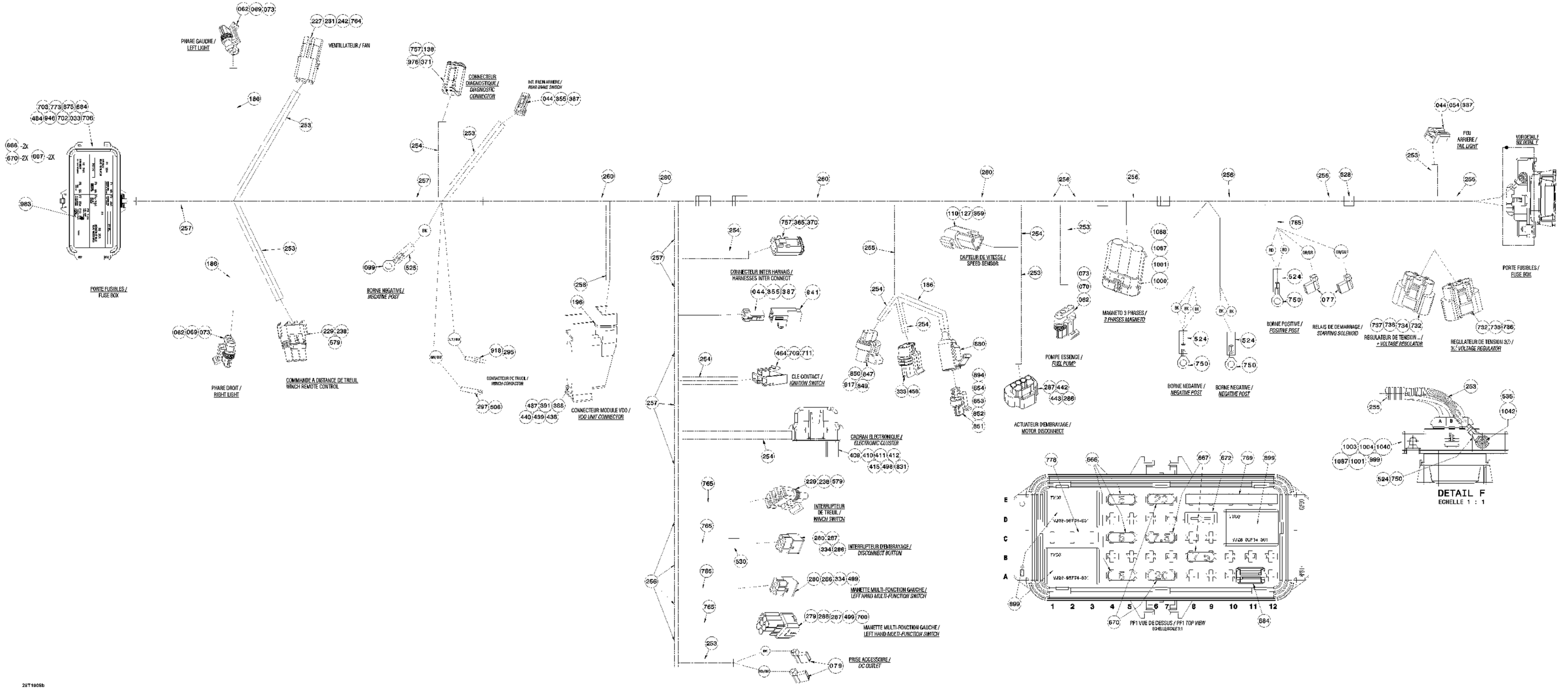Main Harness XT, XTP