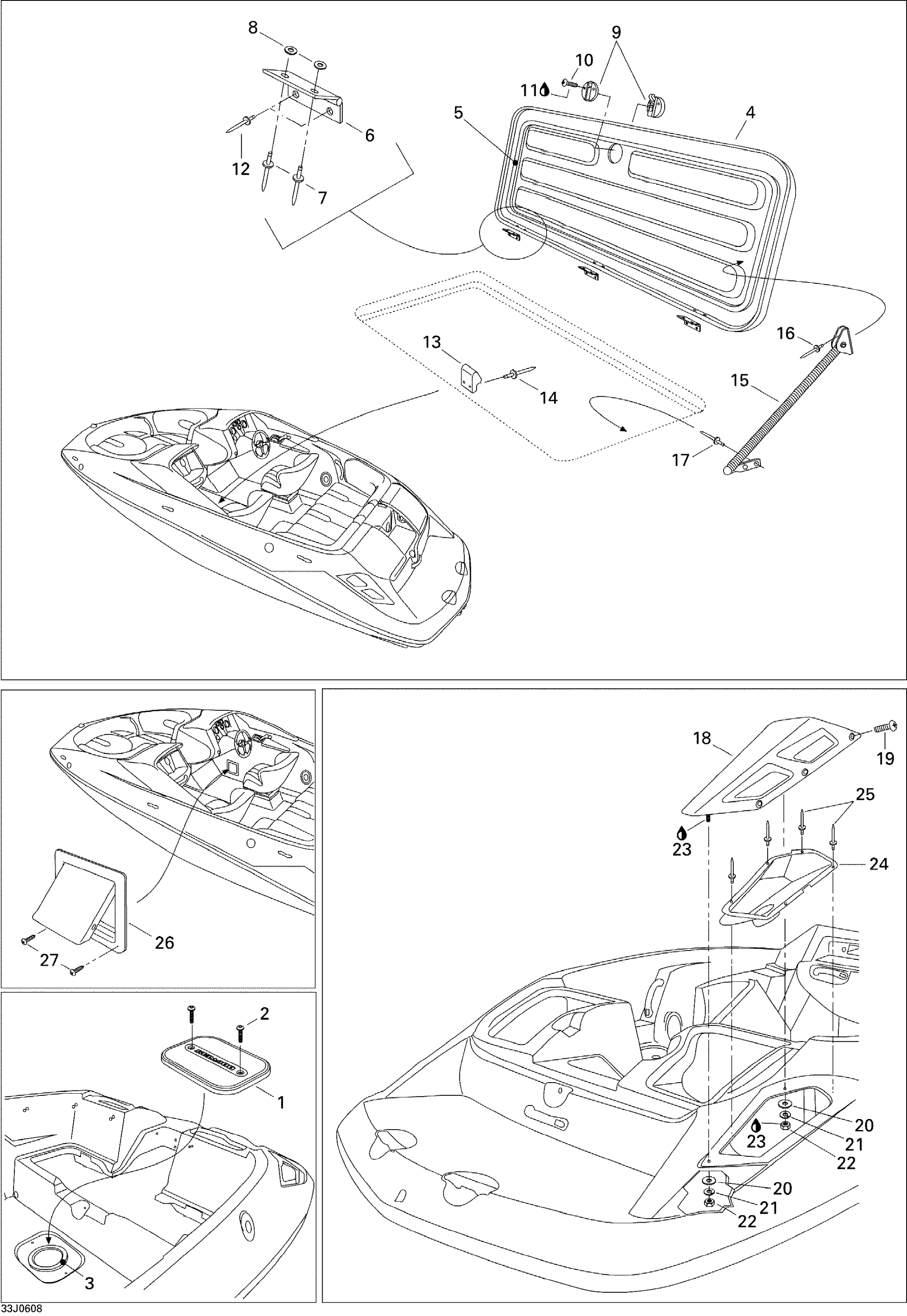 Central Cover And Accessories