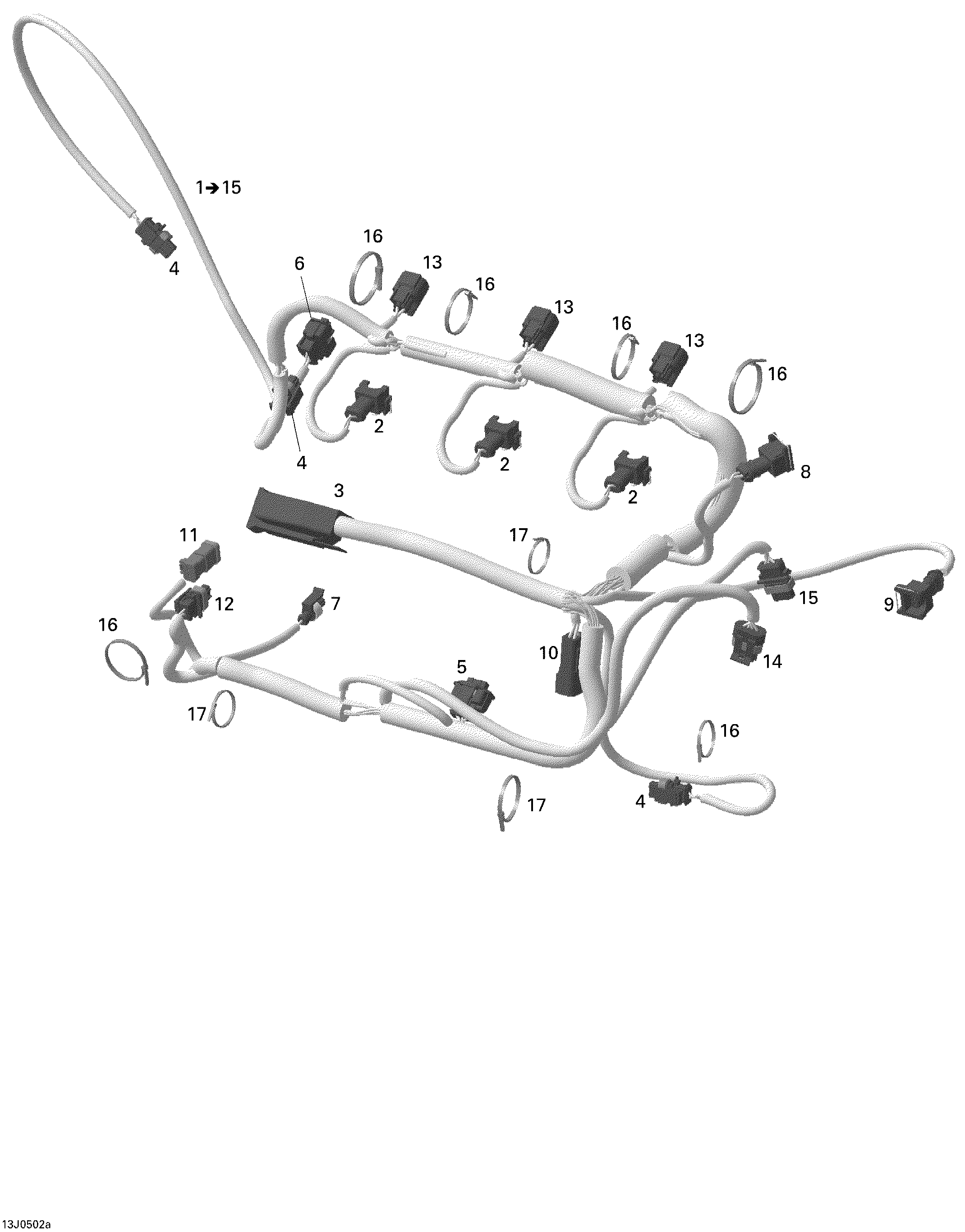 Engine Harness 1