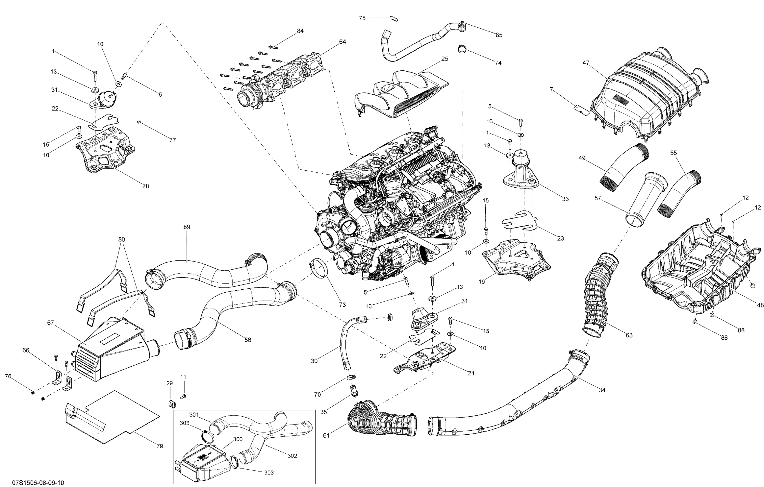 Схема узла: Engine _07S1506