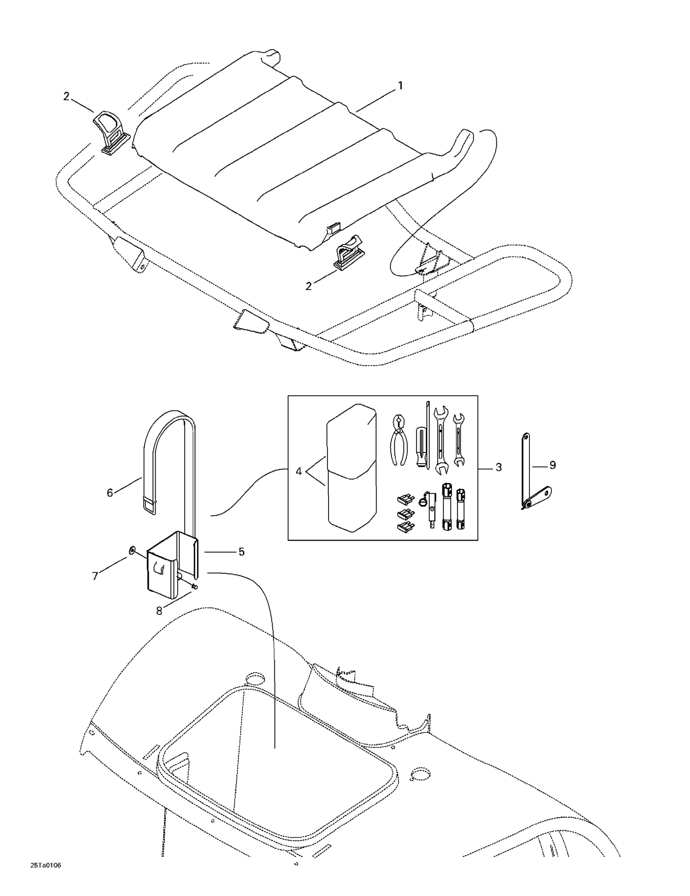 Схема узла: Front Tray