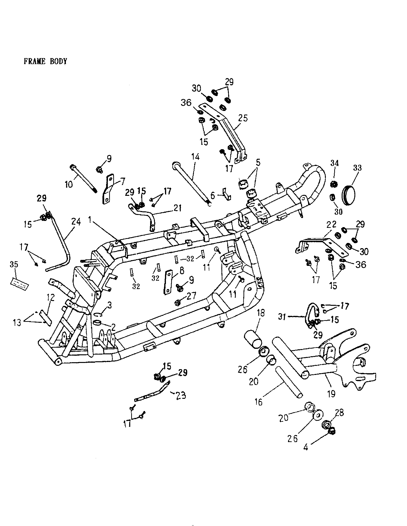 Frame And Body 170-13