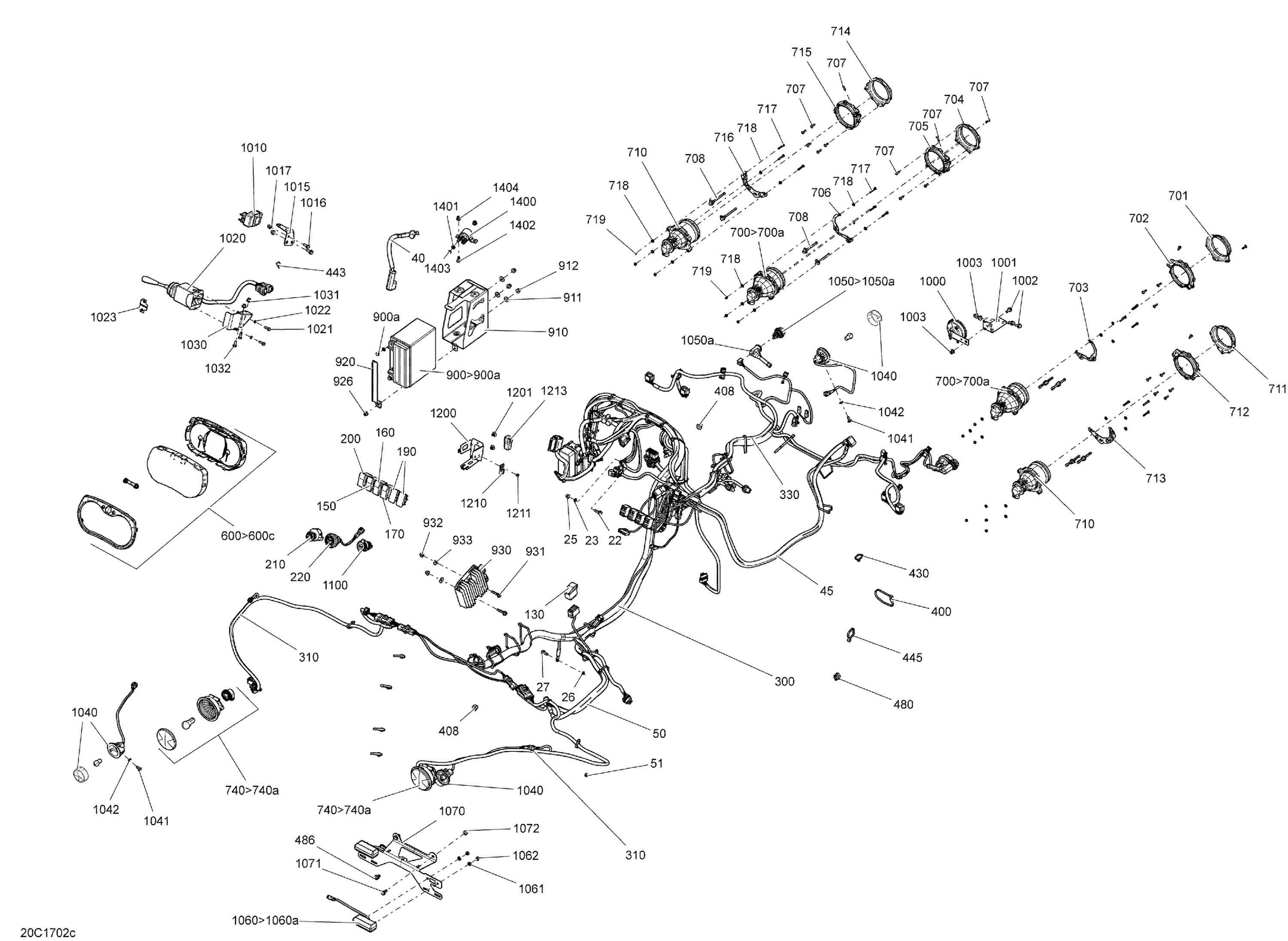 Electrical System - 1000R EFI Package XXC EUROPE