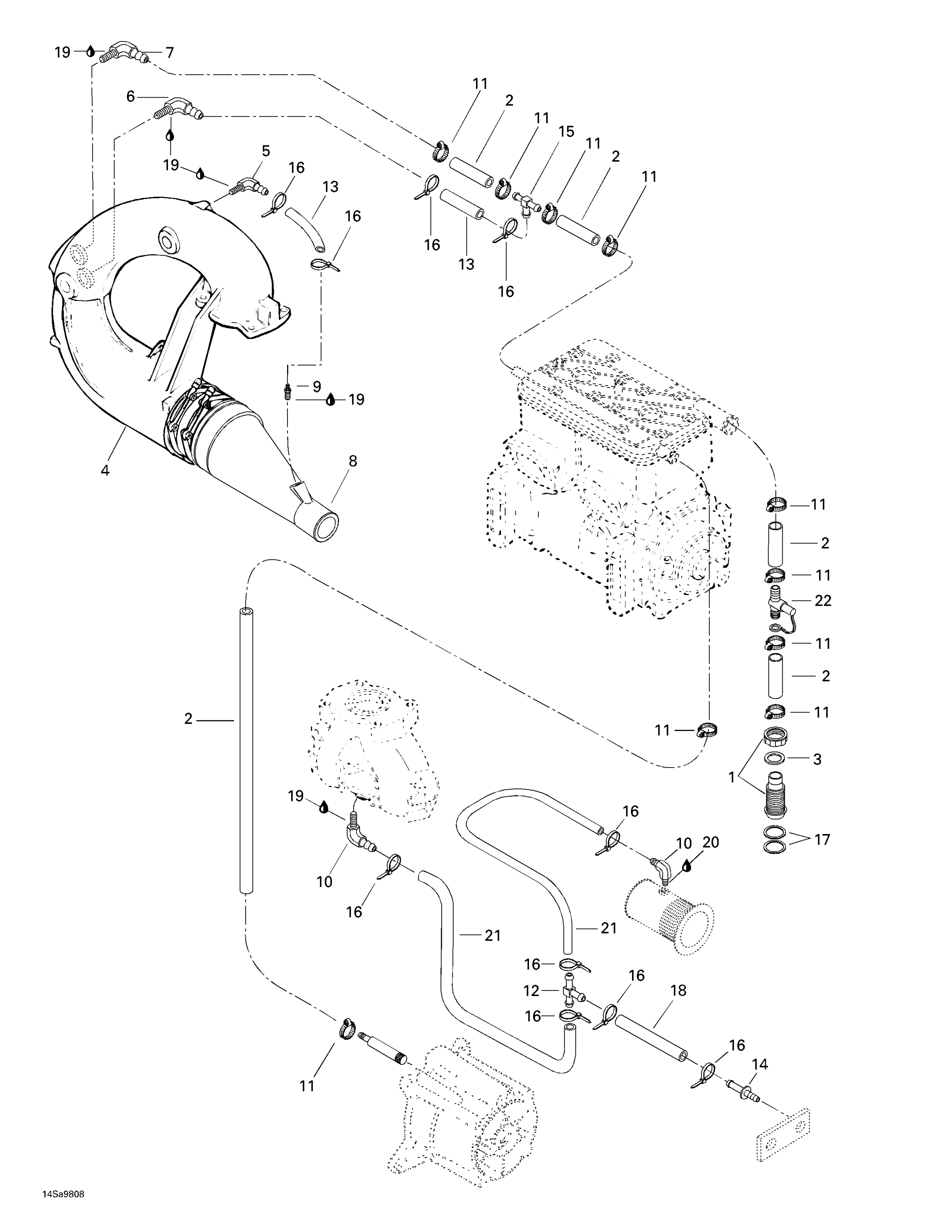 Схема узла: Cooling System
