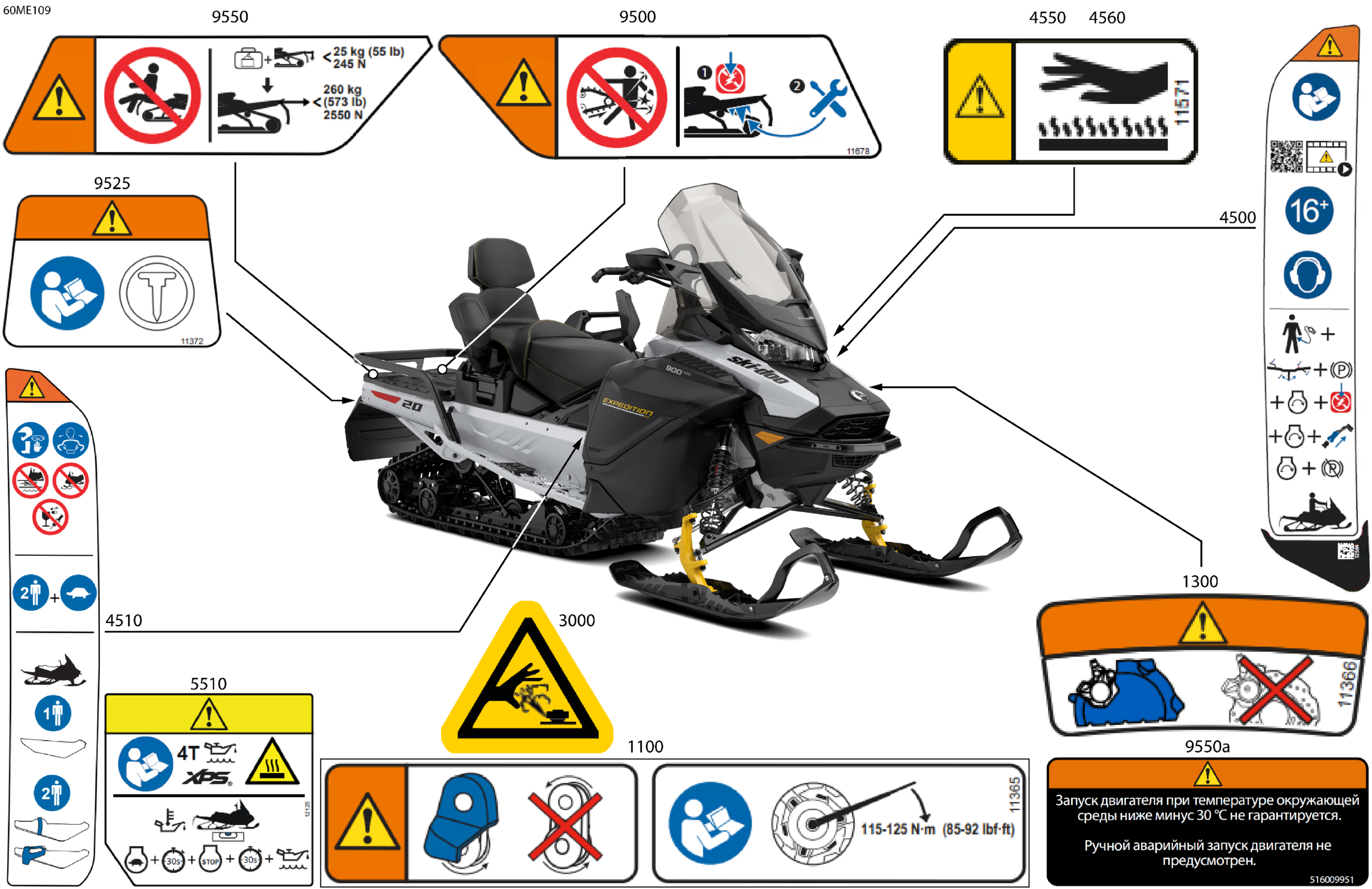 Body - Warning Decals