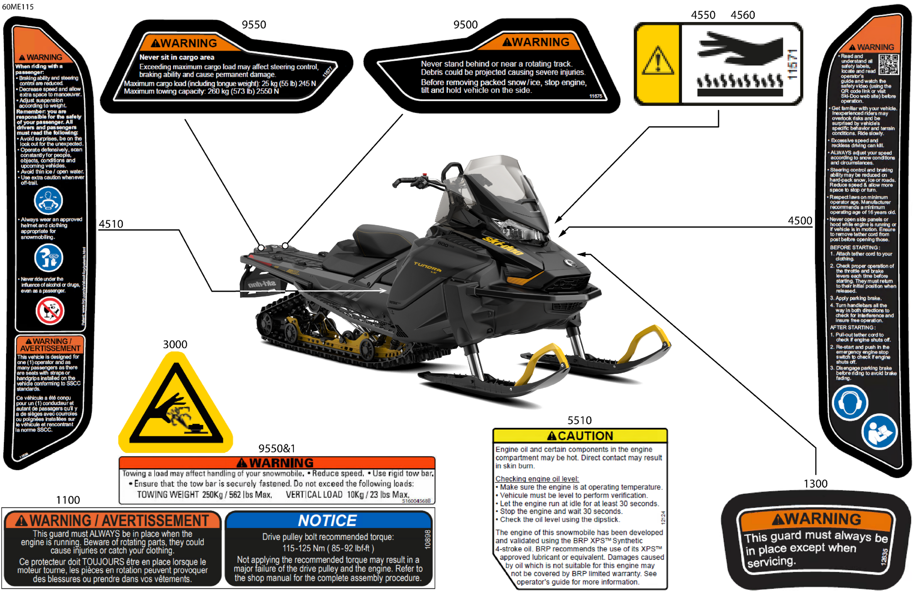 Body - Warning Decals