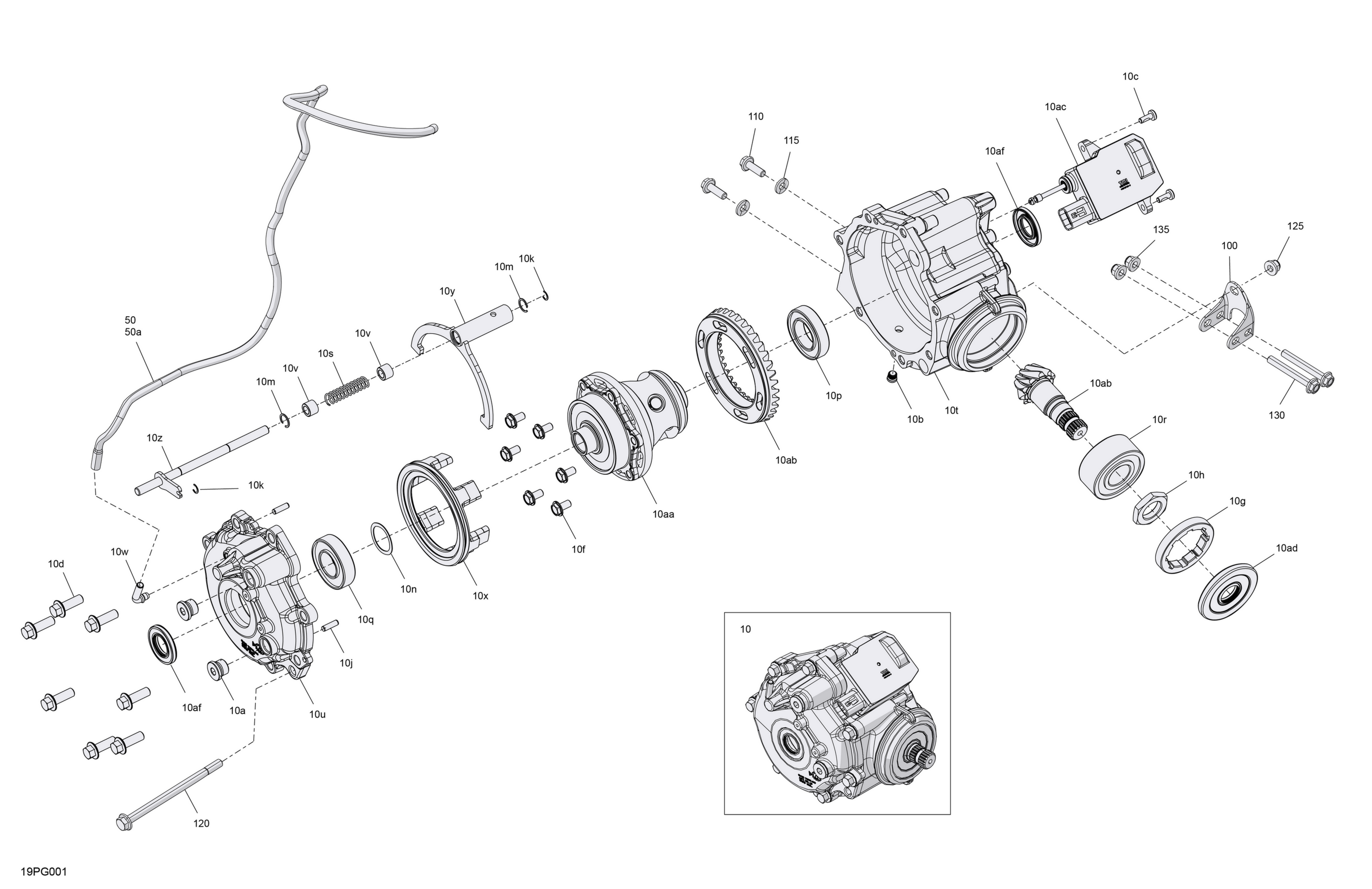 Drive - Front - Differential Parts