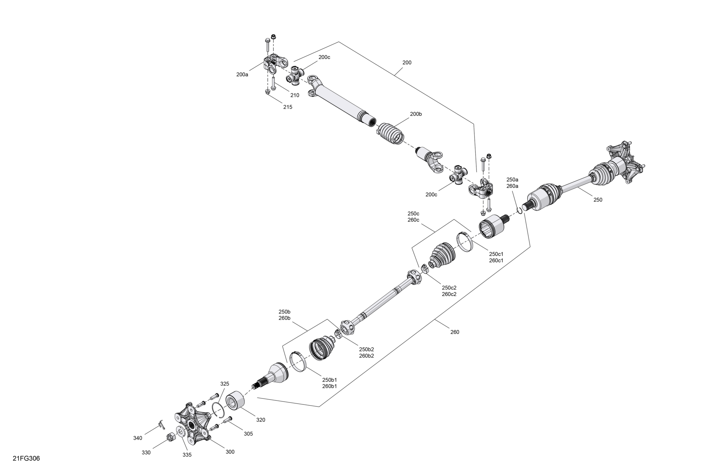 Drive - Rear - Common Parts