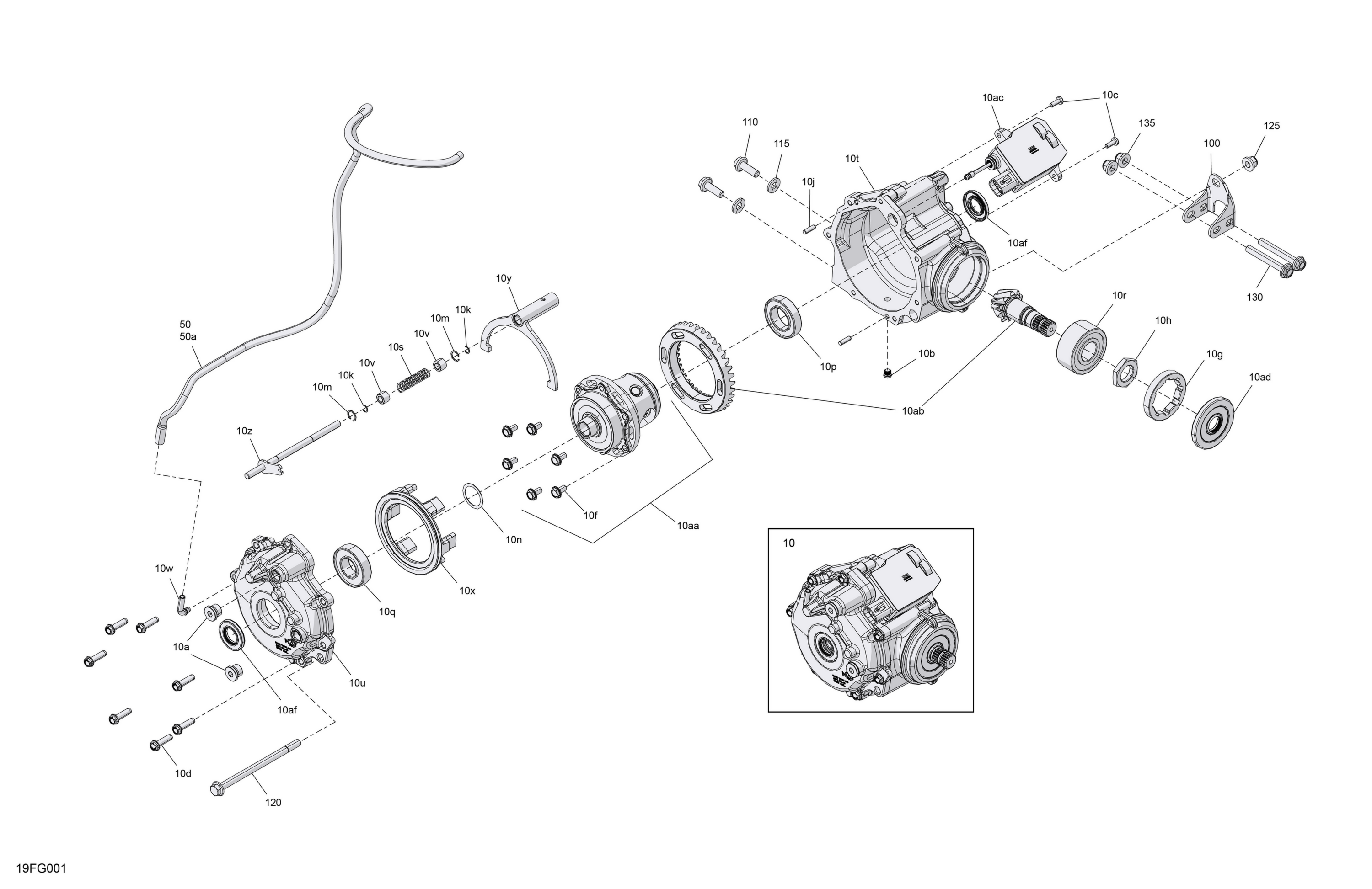 Drive - Front - Differential Parts