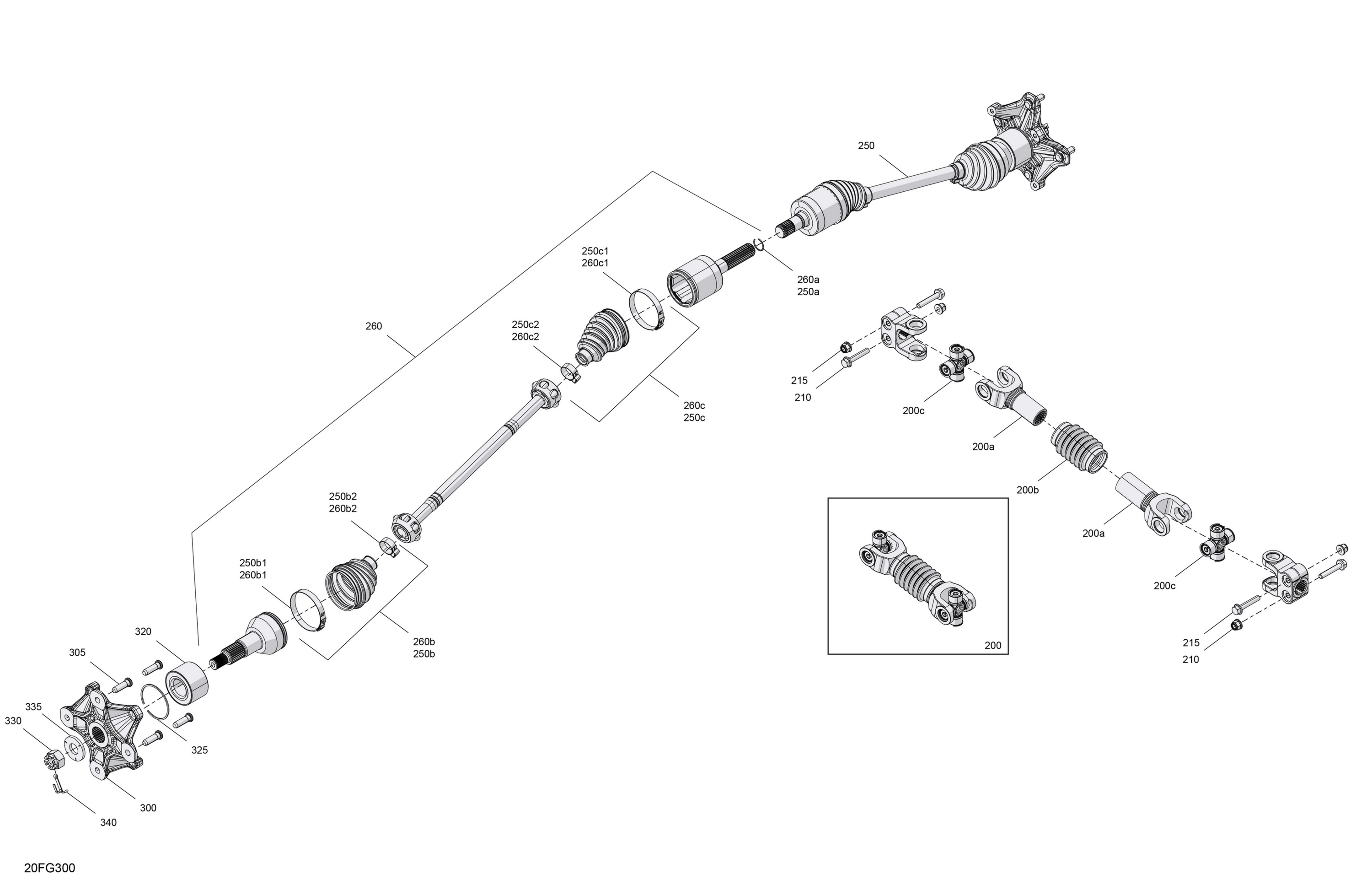 Drive - Front - Common Parts
