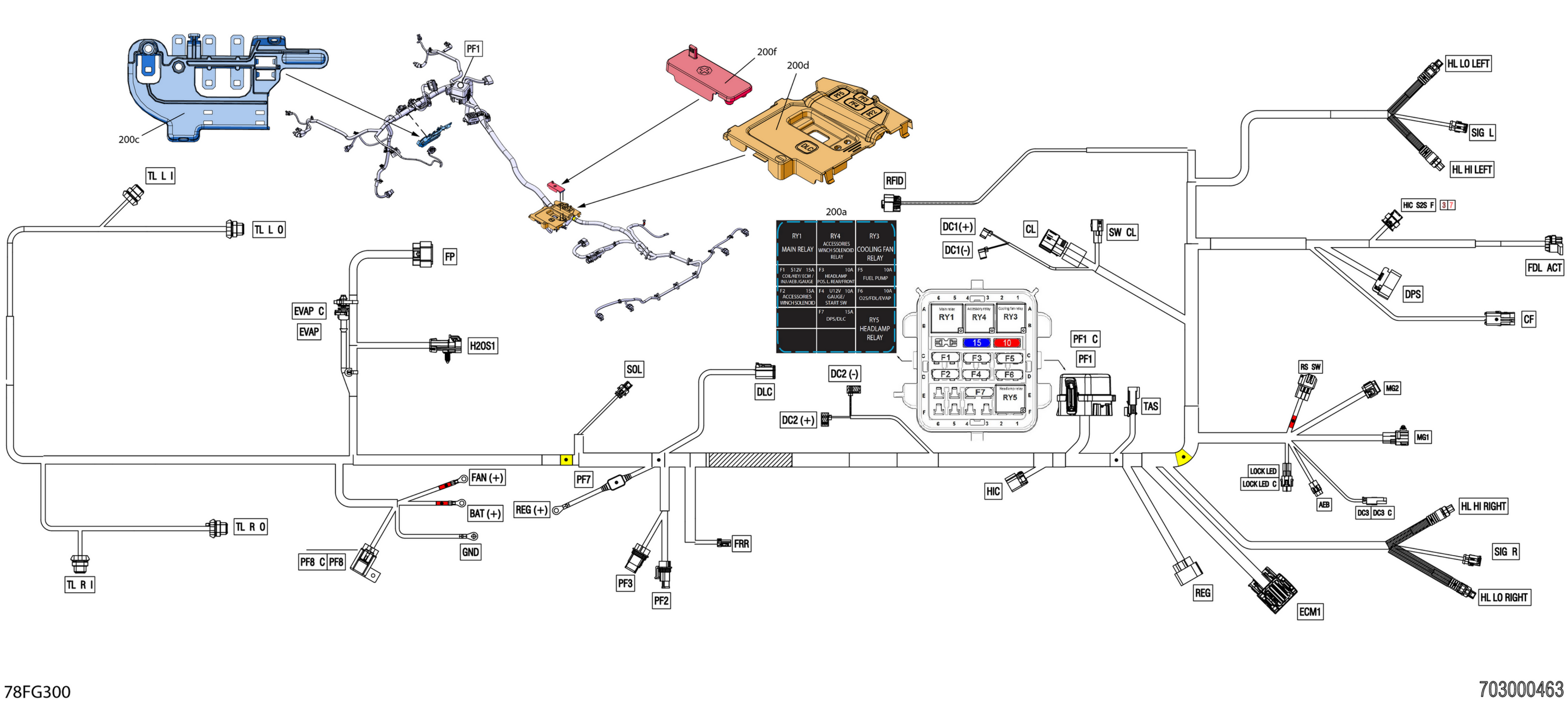 Electric - Main Harness - 71001