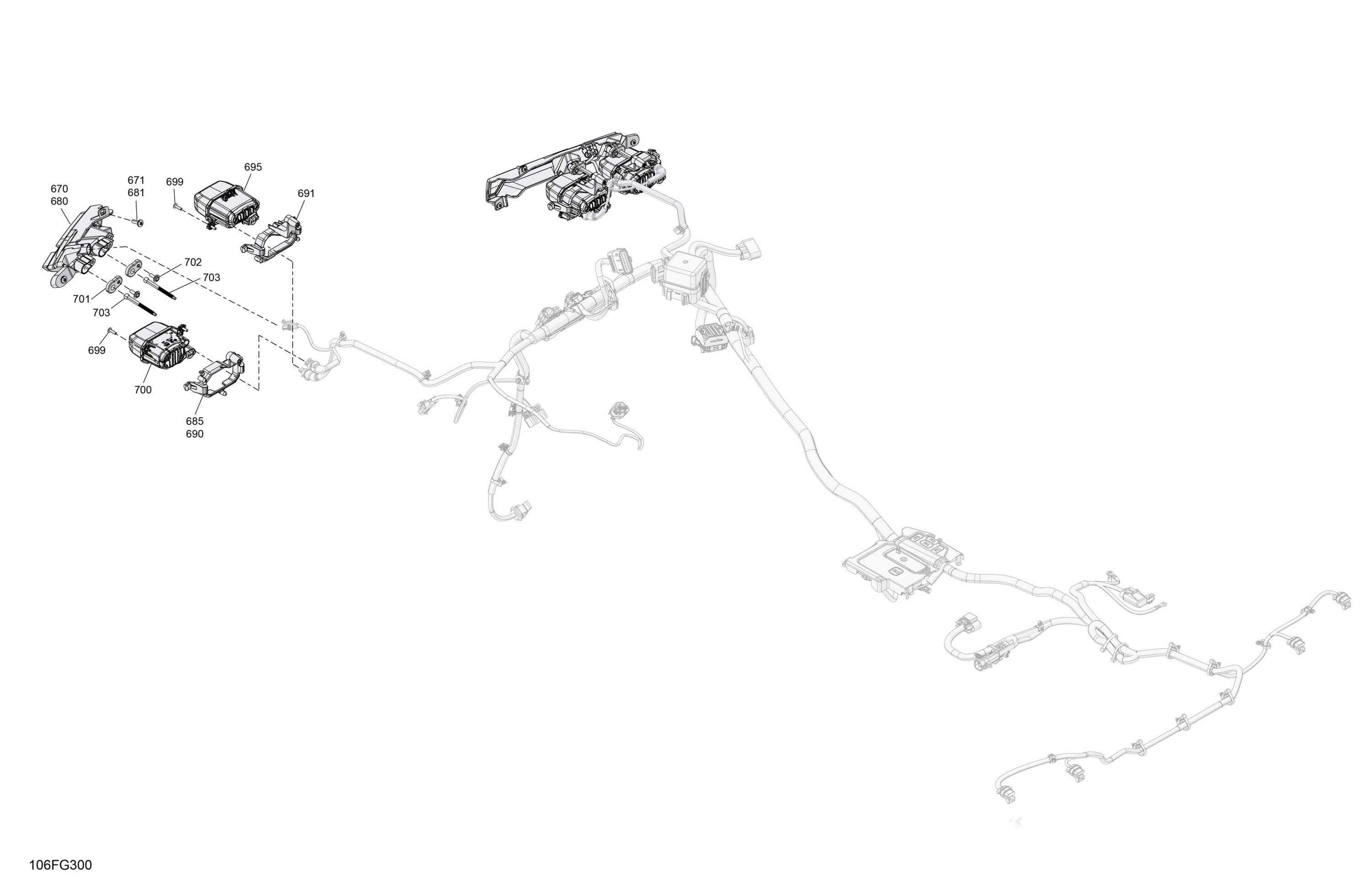 Electric - Vehicle Lighting Front Section