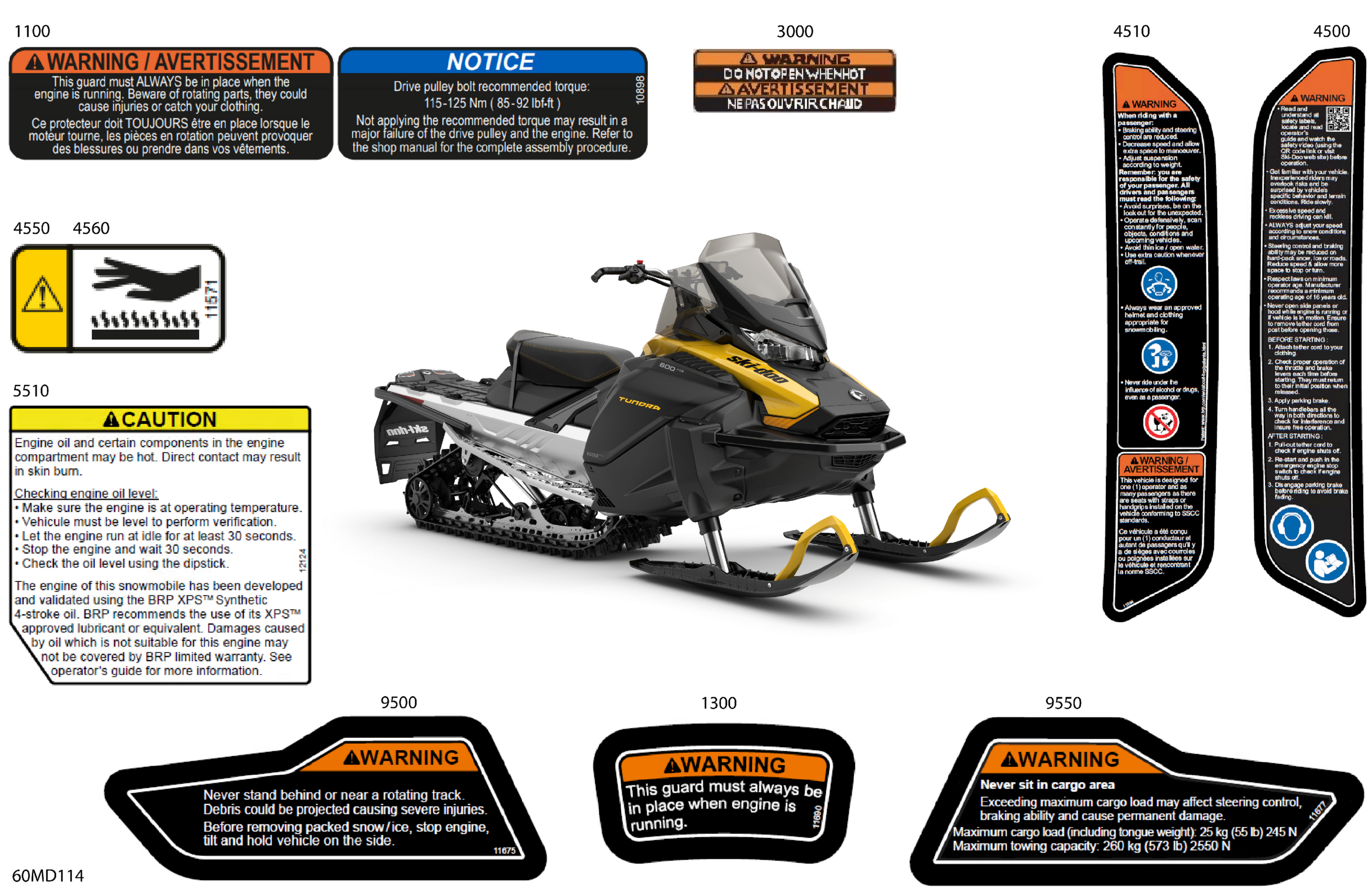 Body - Warning Decals