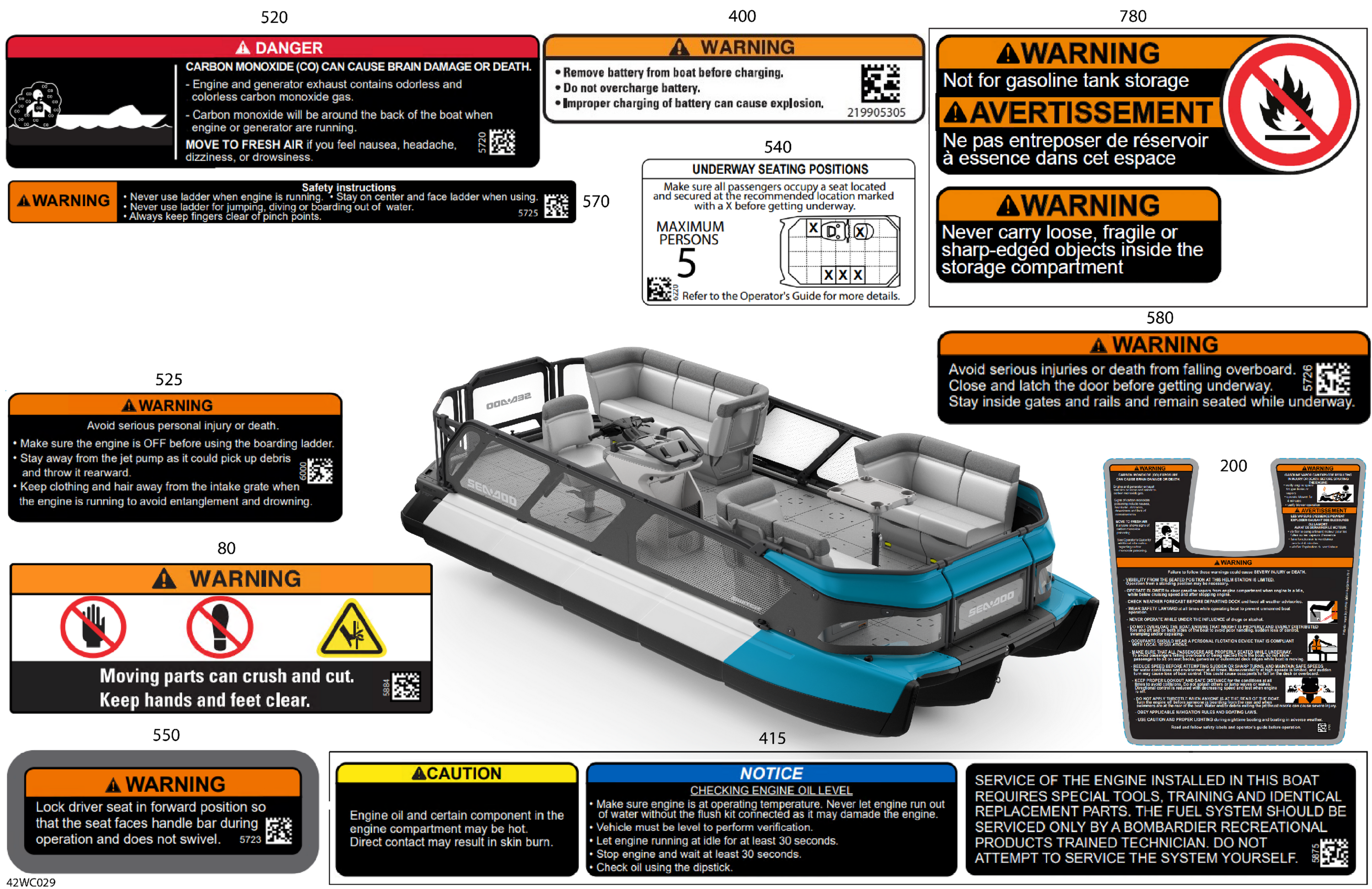Схема узла: DECALS - Warning Decals