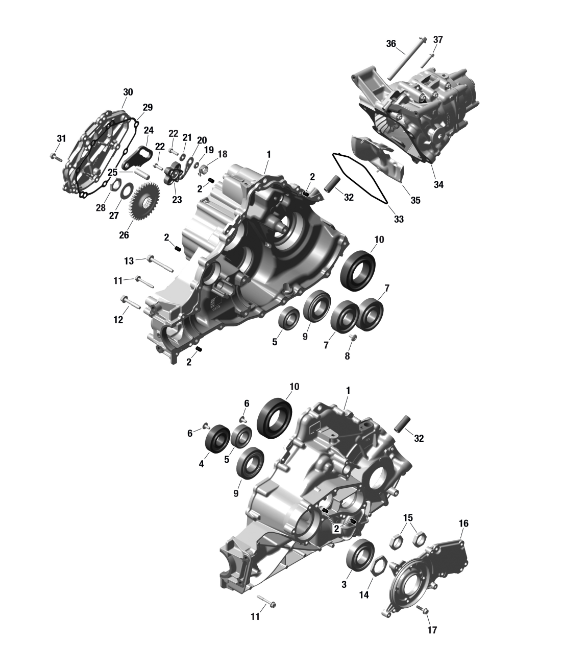 ROTAX - Gear Box 1 - 686 779 - Hua Yong - 1st Generation