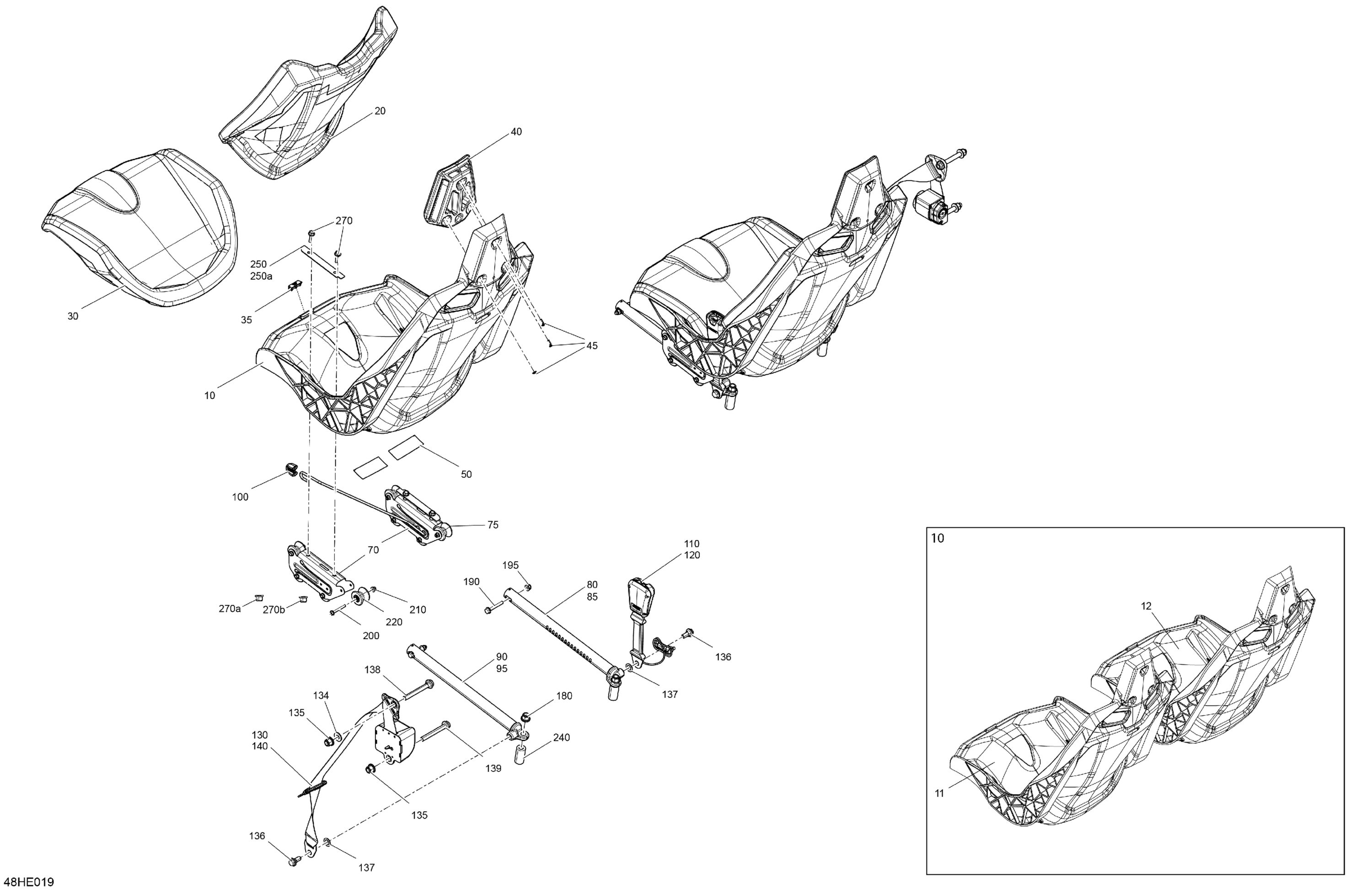 Схема узла: Body - Seat