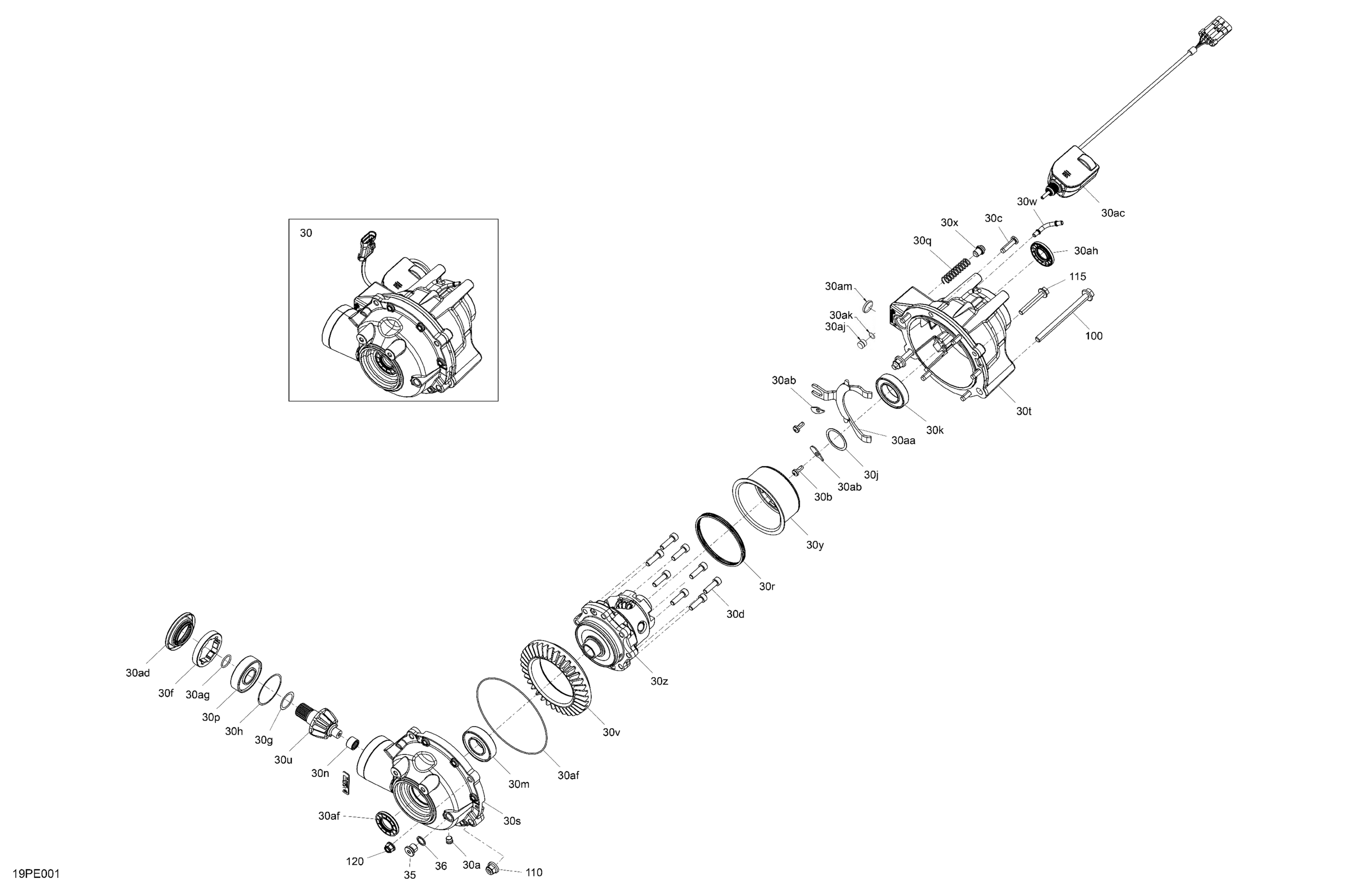 Drive - Front - Differential Parts