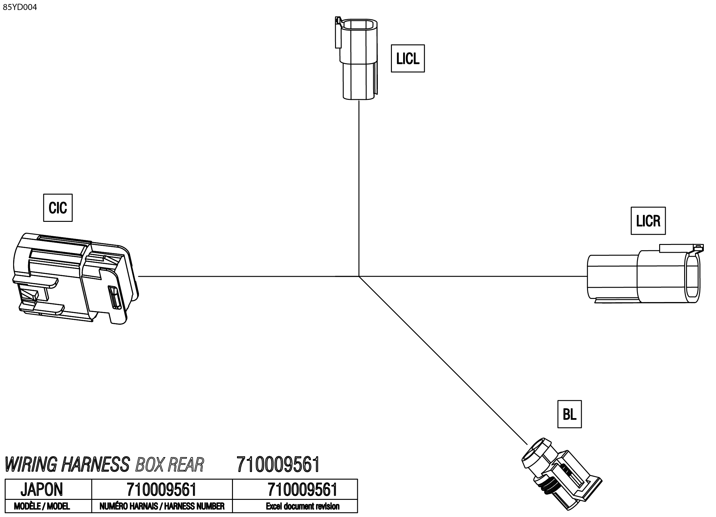 Electric - Rear Box Wiring Harness