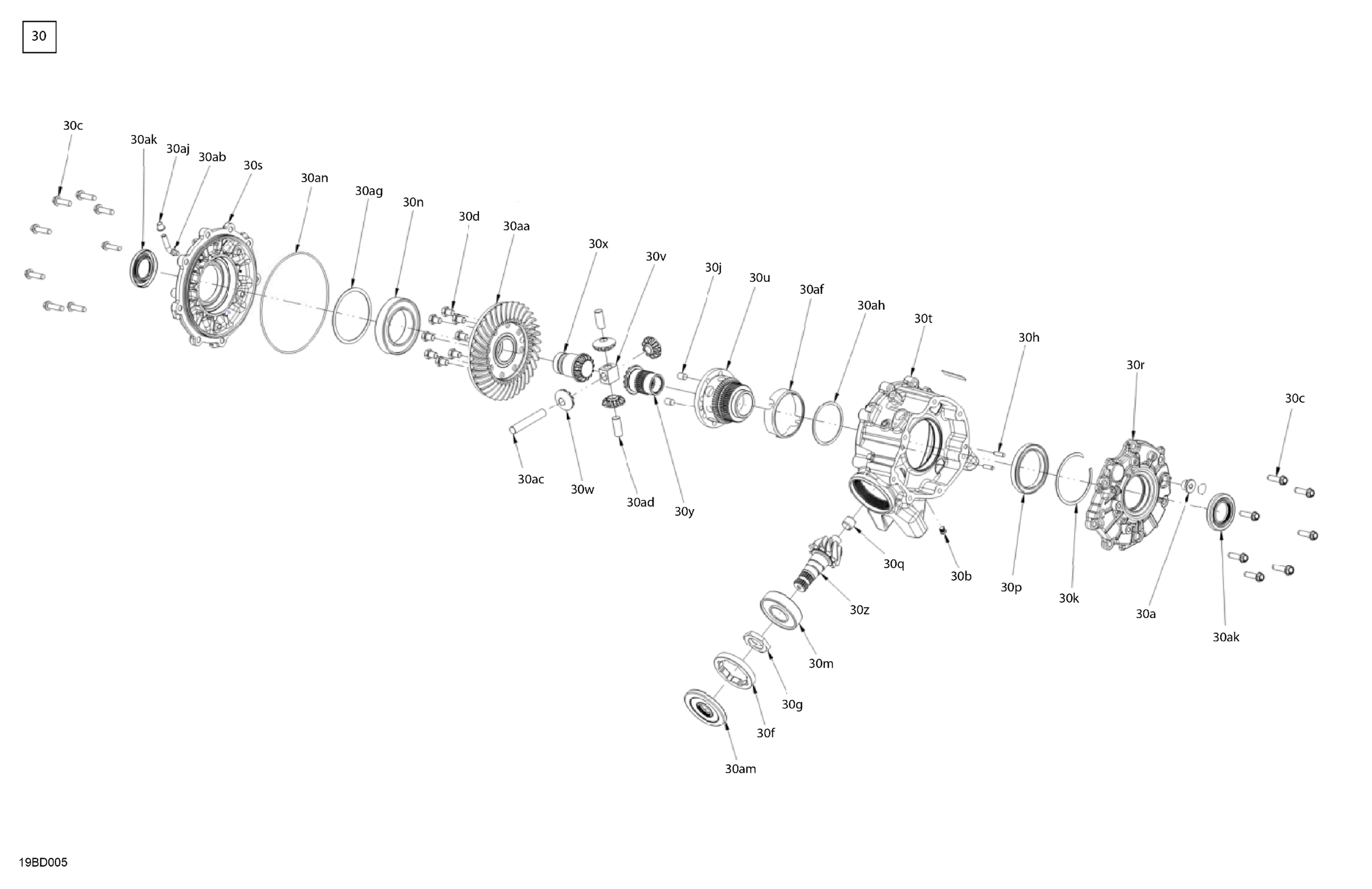 Drive - Front - Differential Parts