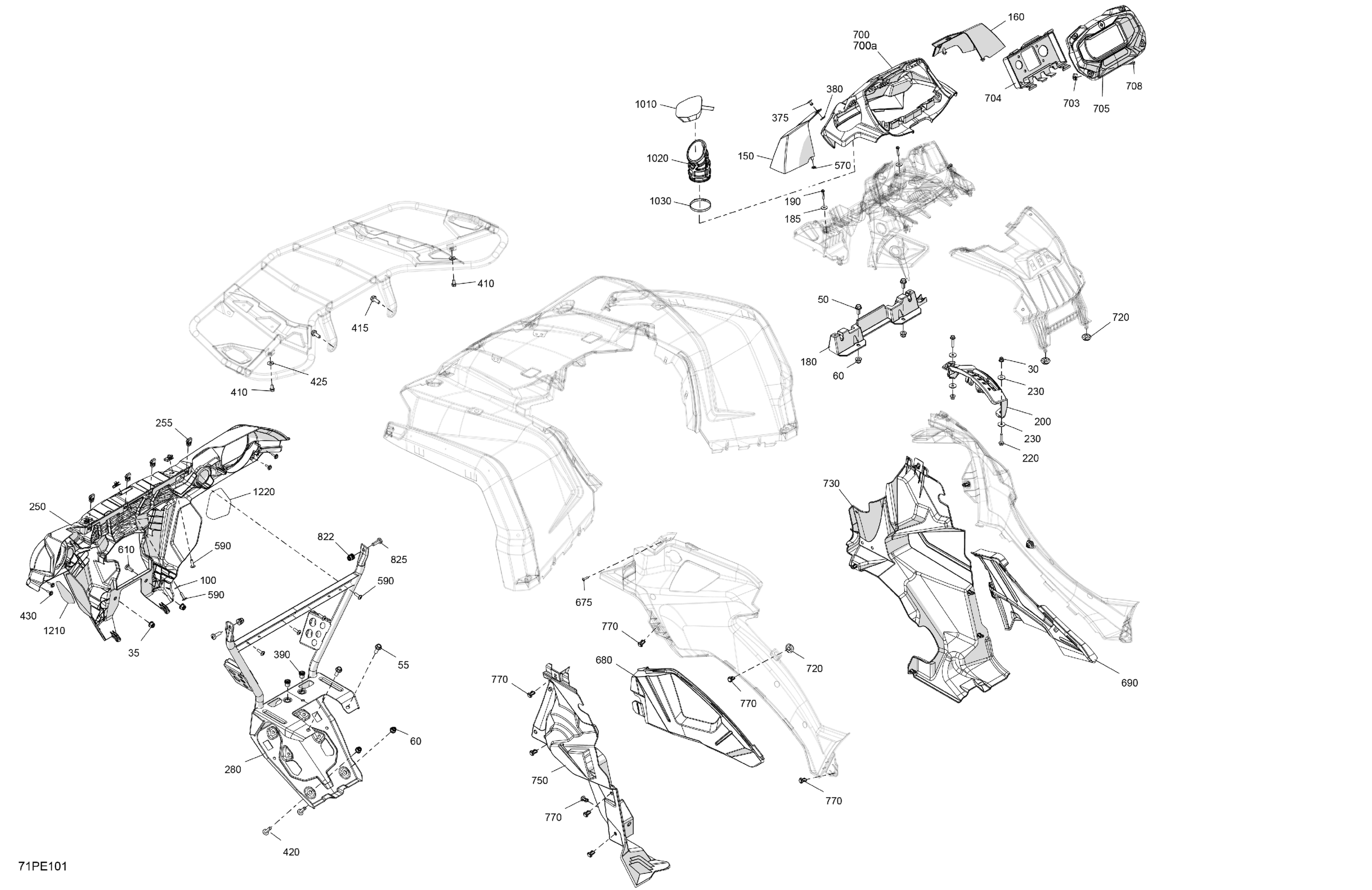Body - Front Section