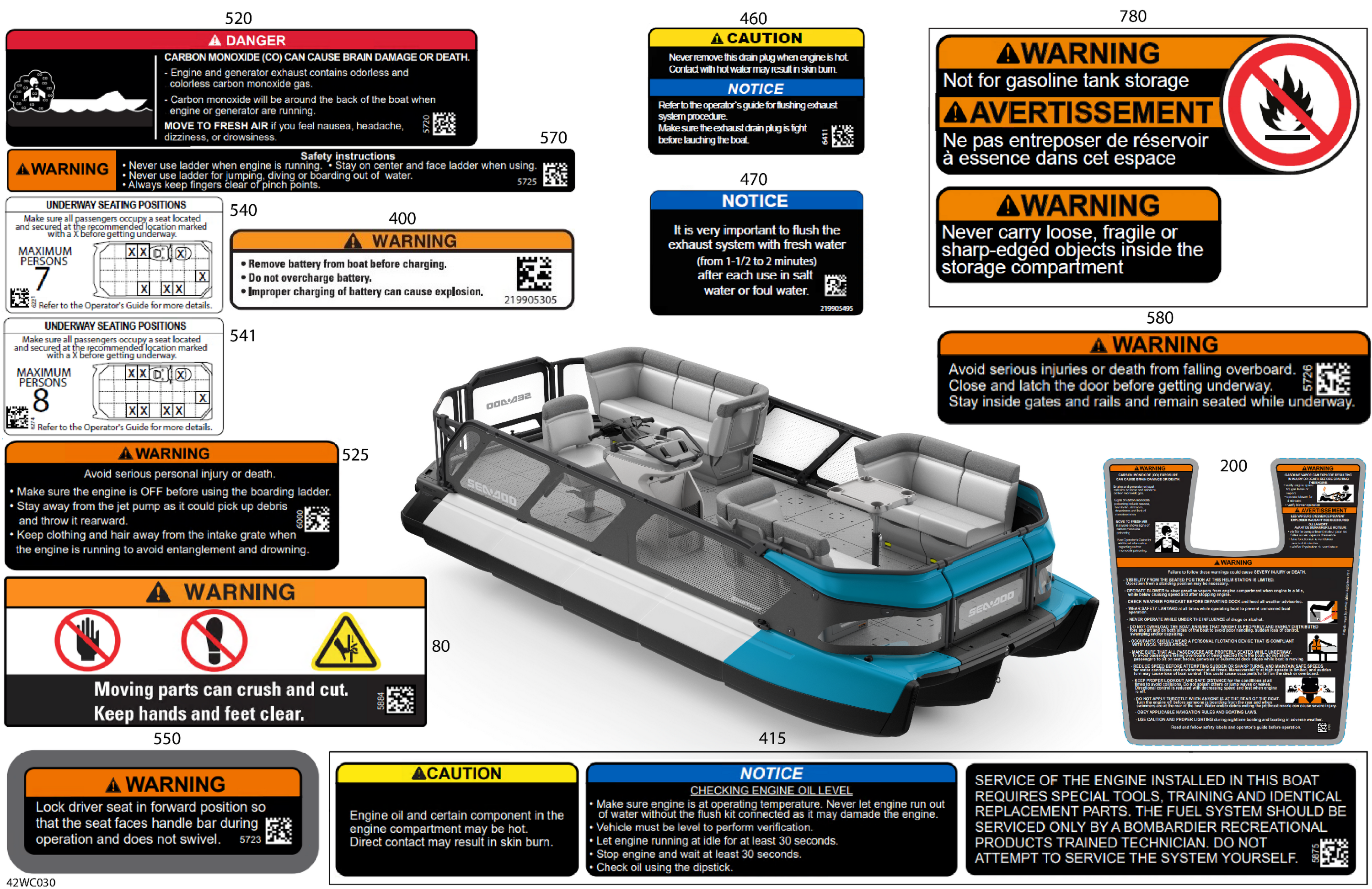 Схема узла: DECALS - Warning Decals