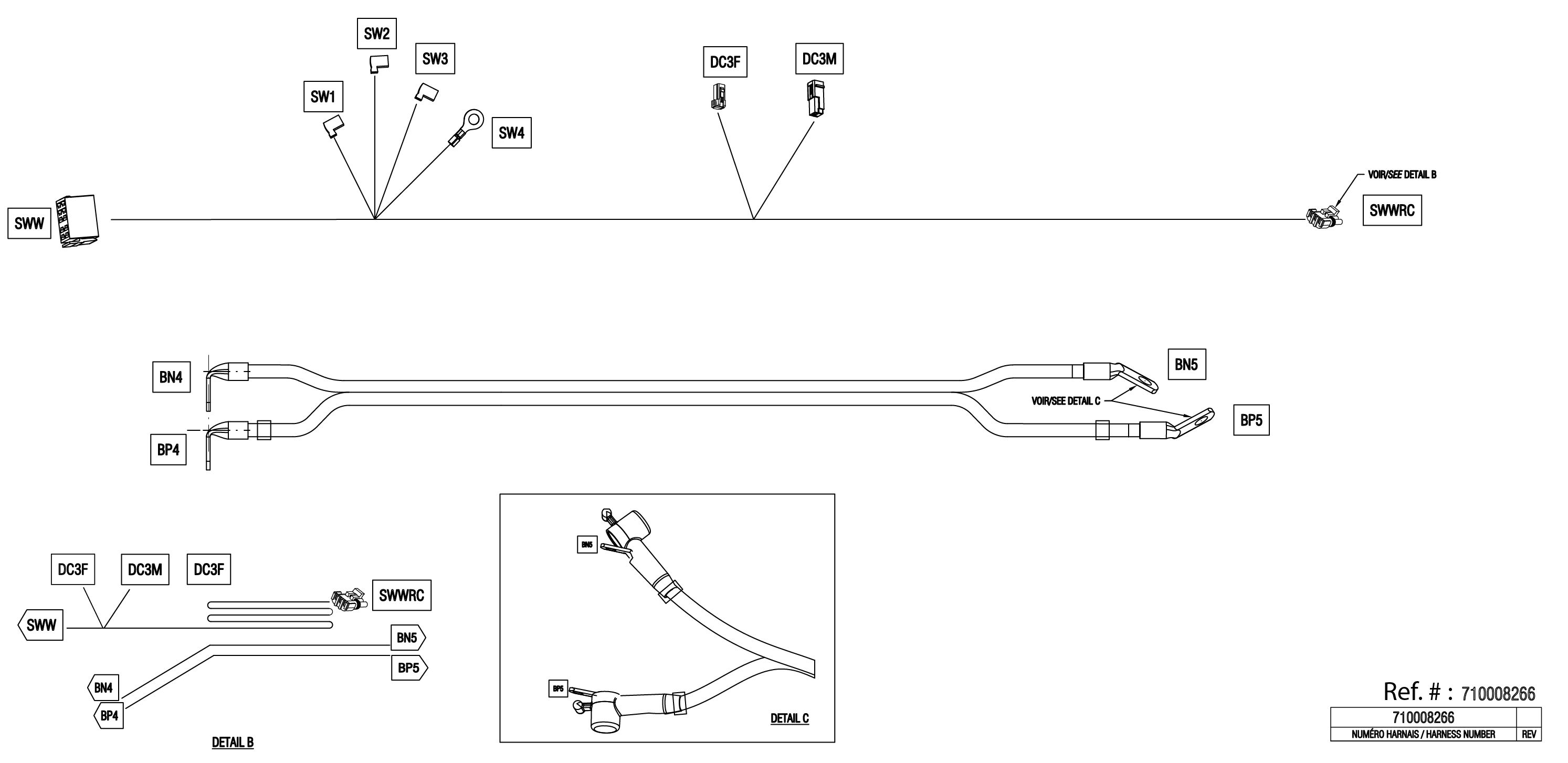Electric - Winch Wiring Harness