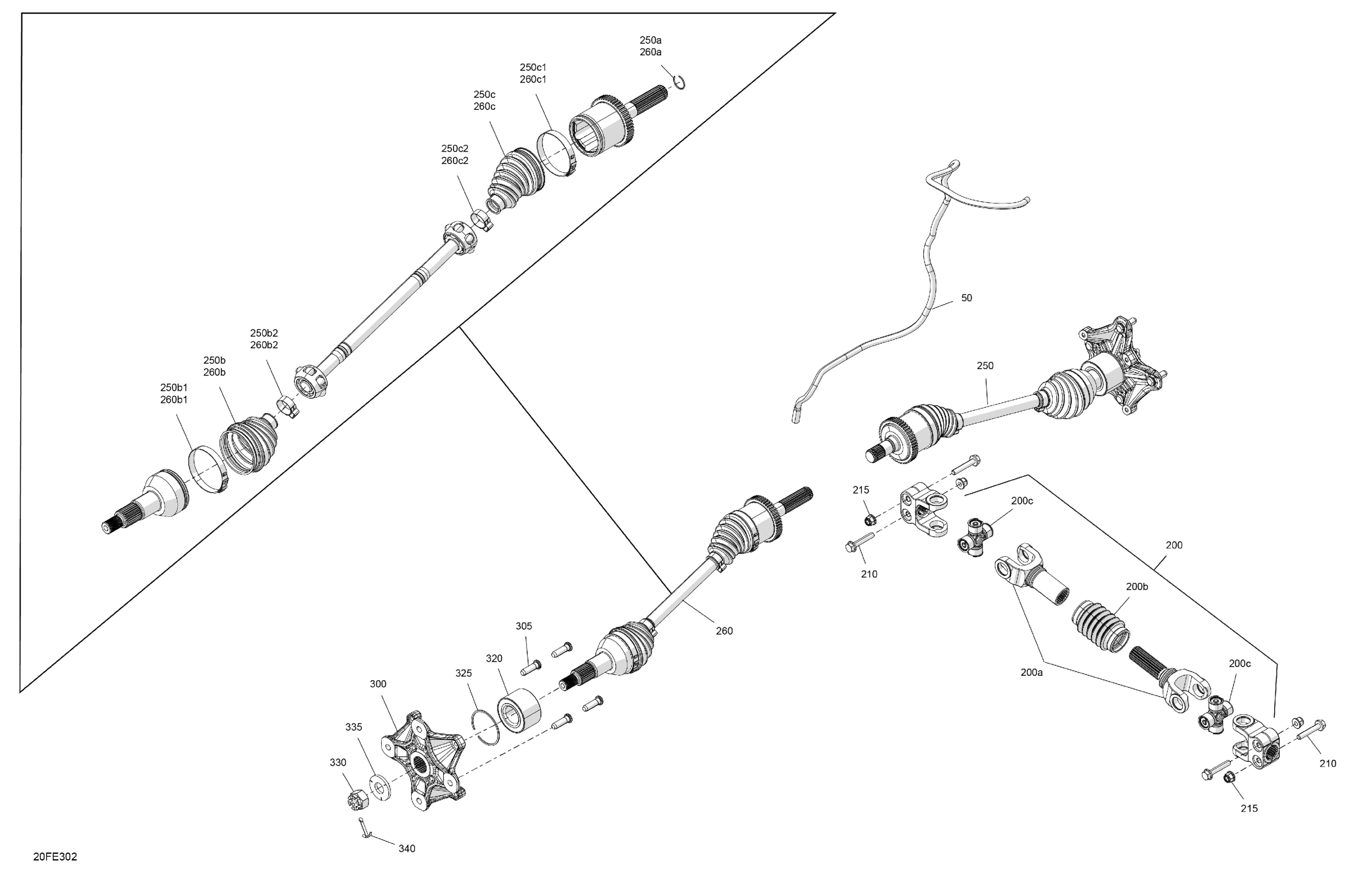 Drive - Front - Common Parts