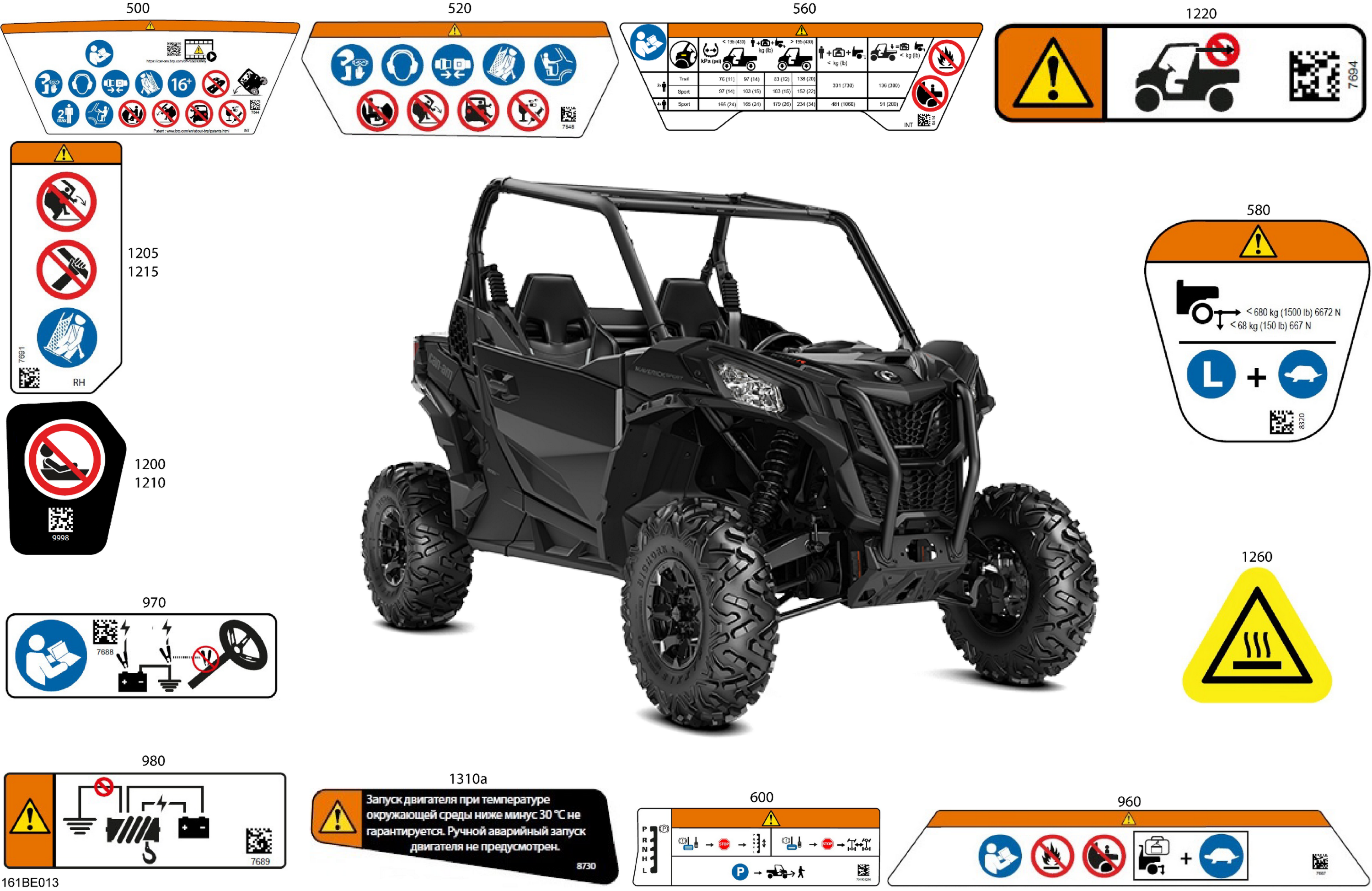 Body - Warning Decals