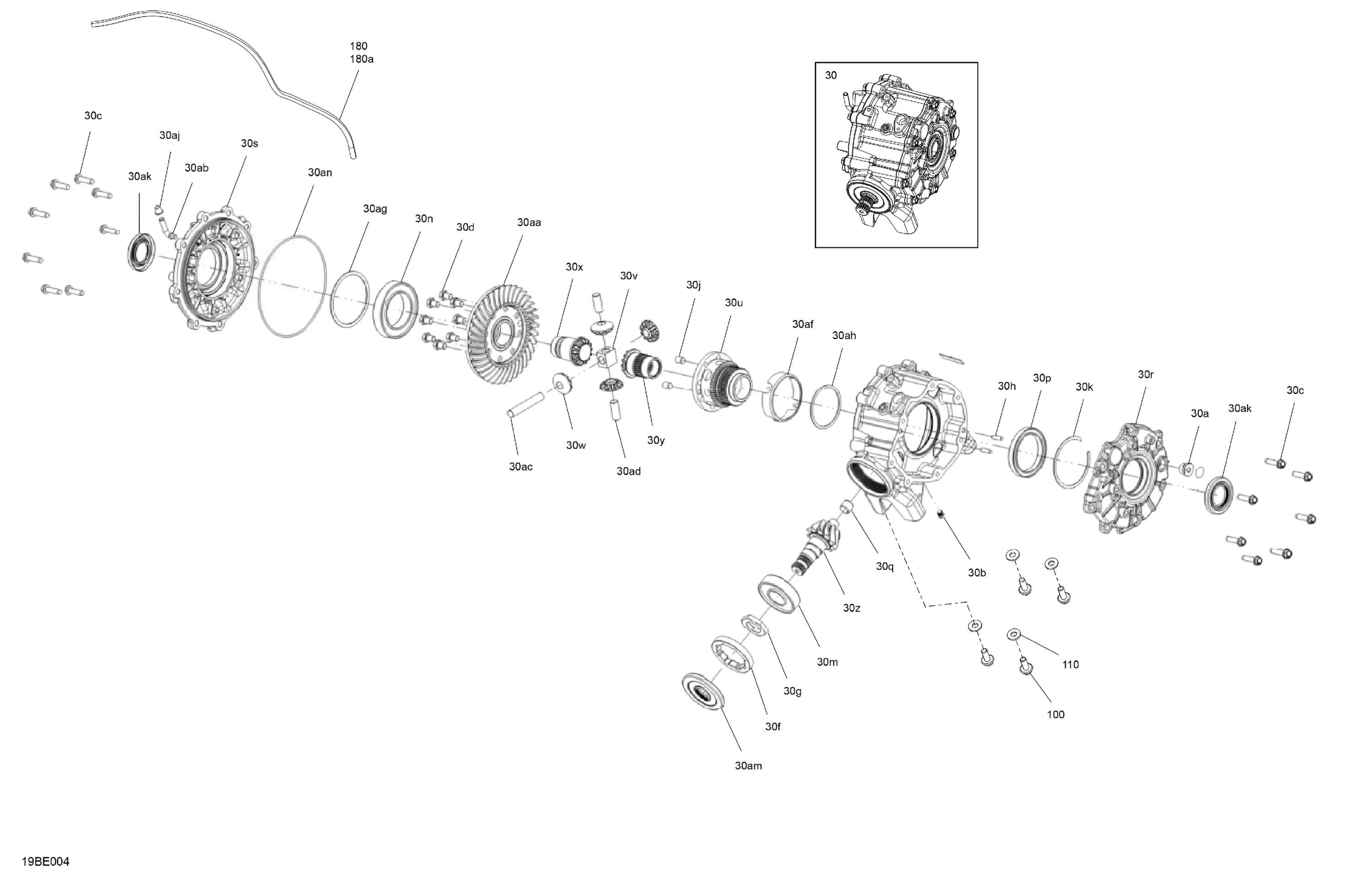 Drive - Front - Differential Parts