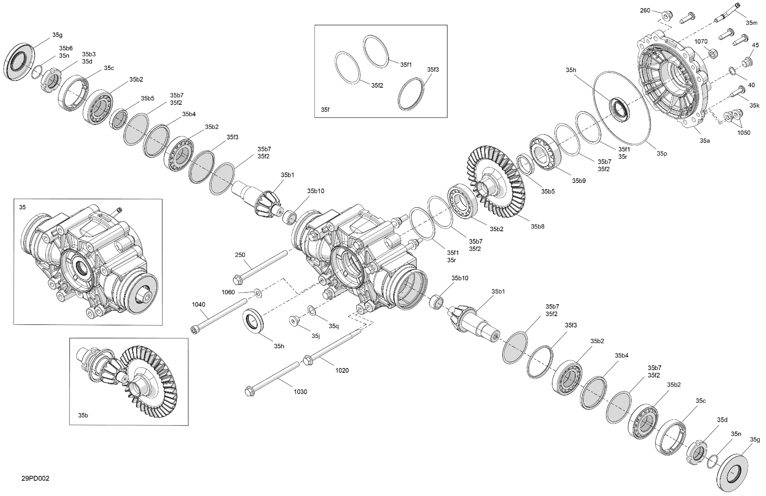 Drive - Middle Drive Unit
