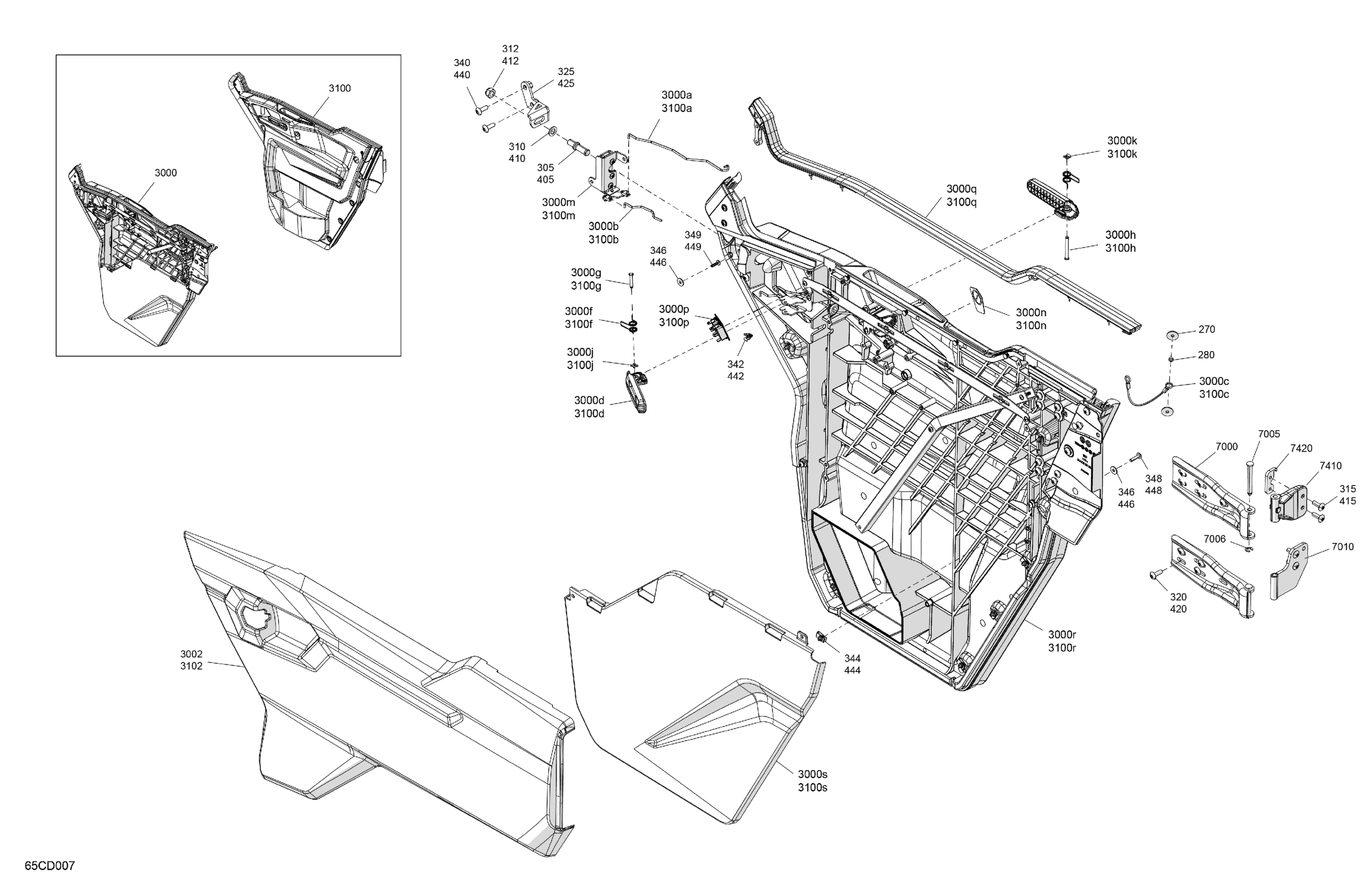 Enclosure Cab - Doors