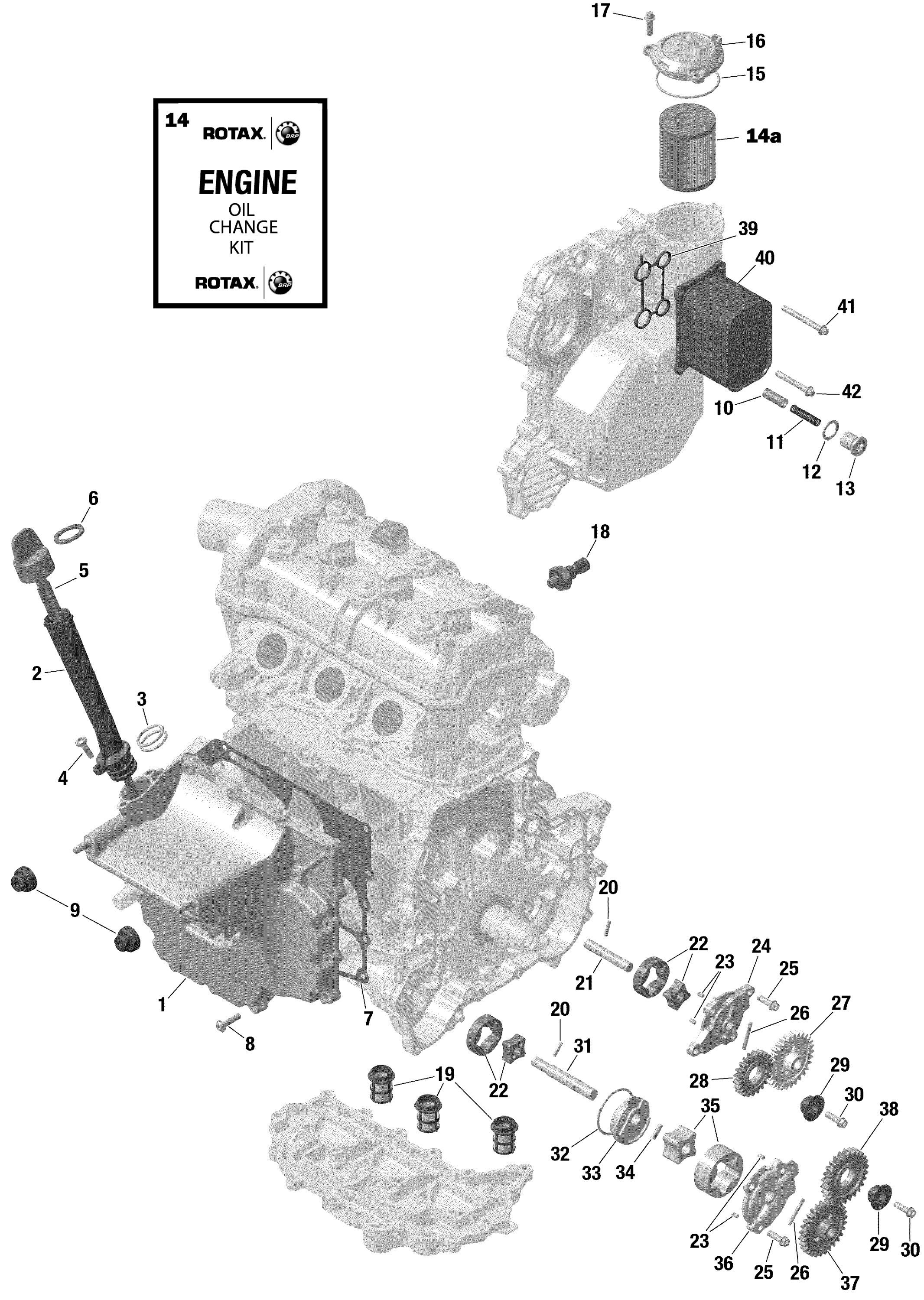 Rotax - Engine Lubrication / Built from Nov 6